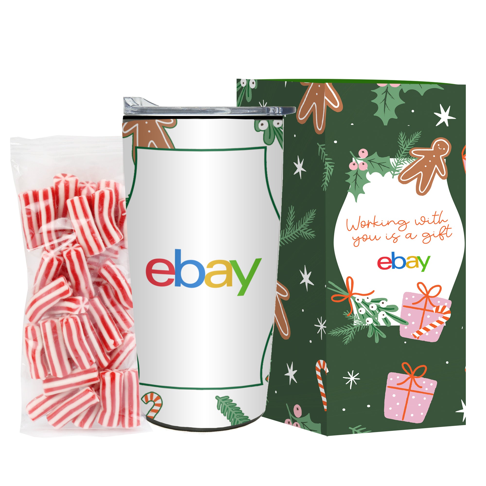 20 oz Straight Wall Tumbler w/ Plastic Liner Gift Box Sets