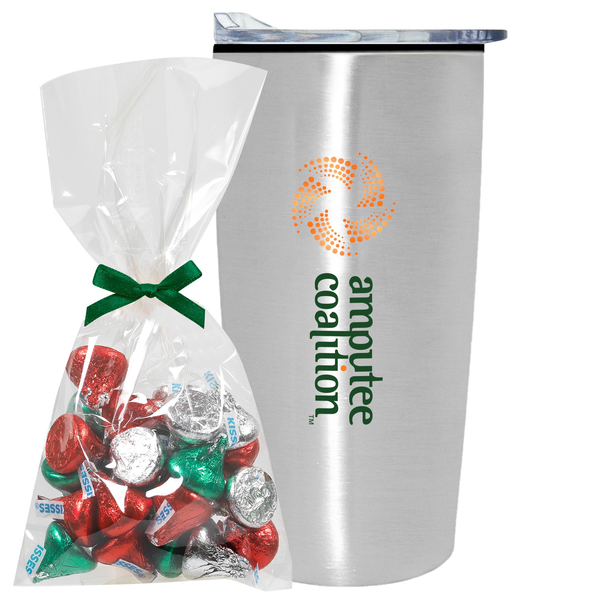 20 oz Straight Wall Tumbler w/ Plastic Liner with Holiday Fills