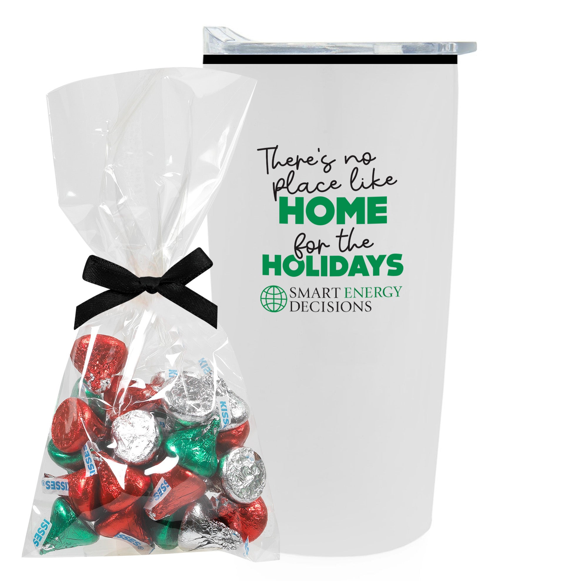 20 oz Straight Wall Tumbler w/ Plastic Liner with Holiday Fills