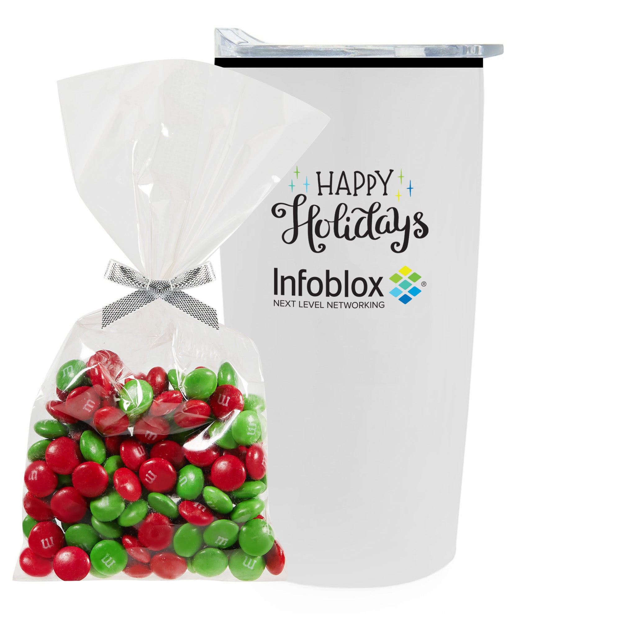 20 oz Straight Wall Tumbler w/ Plastic Liner with Holiday Fills