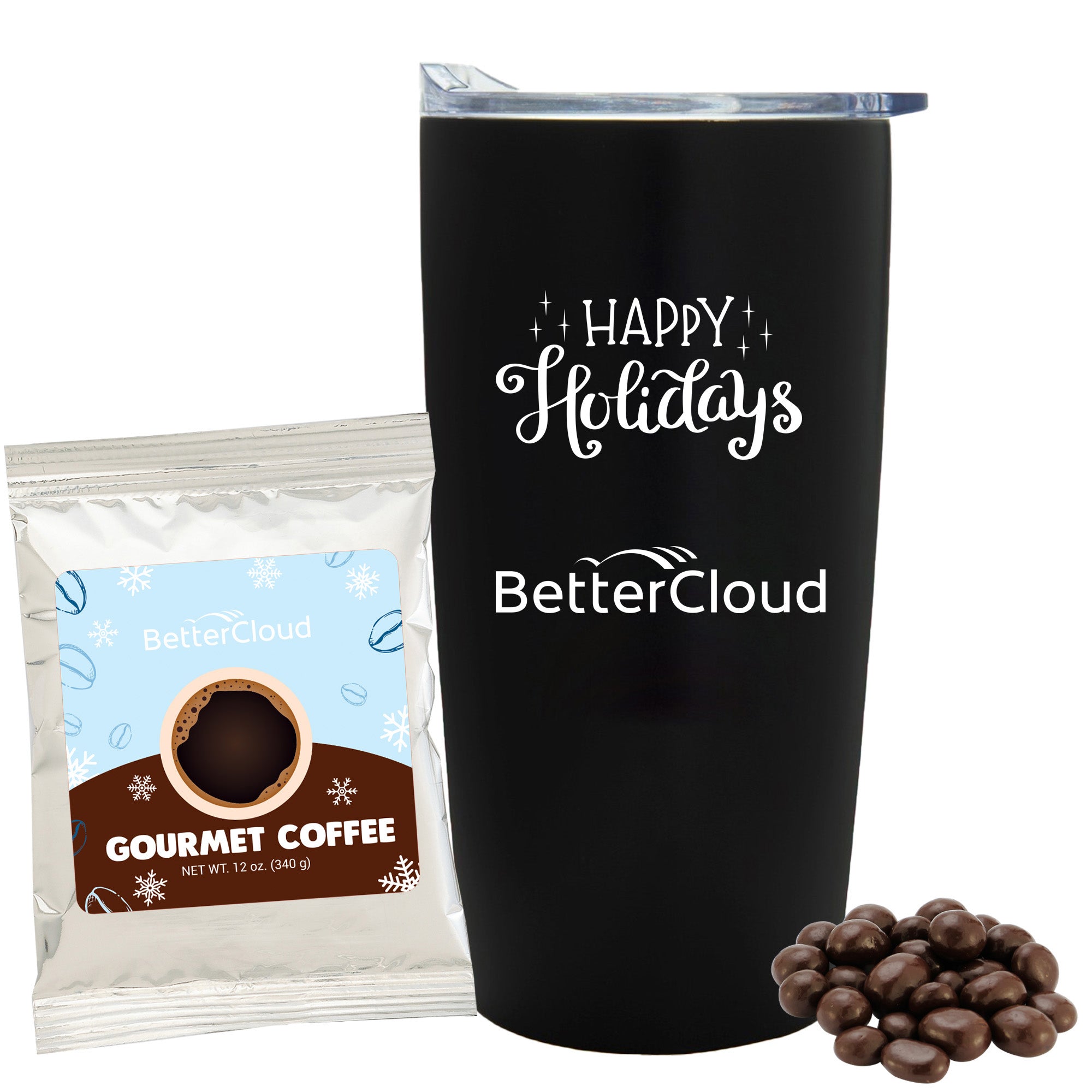20 oz Straight Wall Tumbler w/ Plastic Liner with Holiday Fills