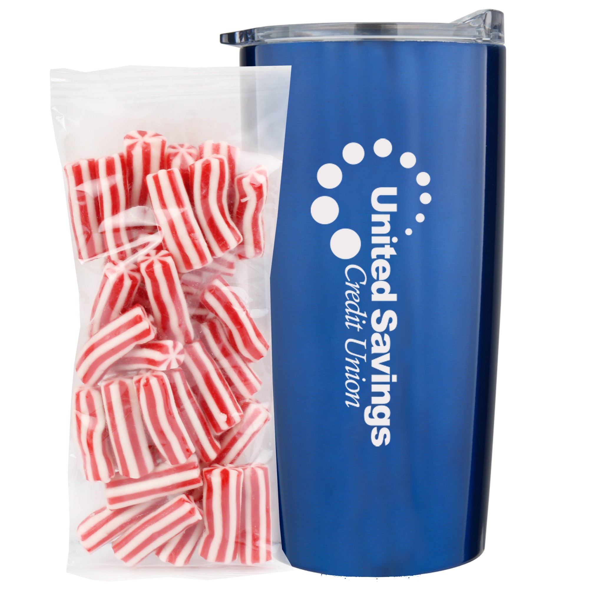 20 oz Vacuum Sealed Straight Wall Tumbler Gift Set