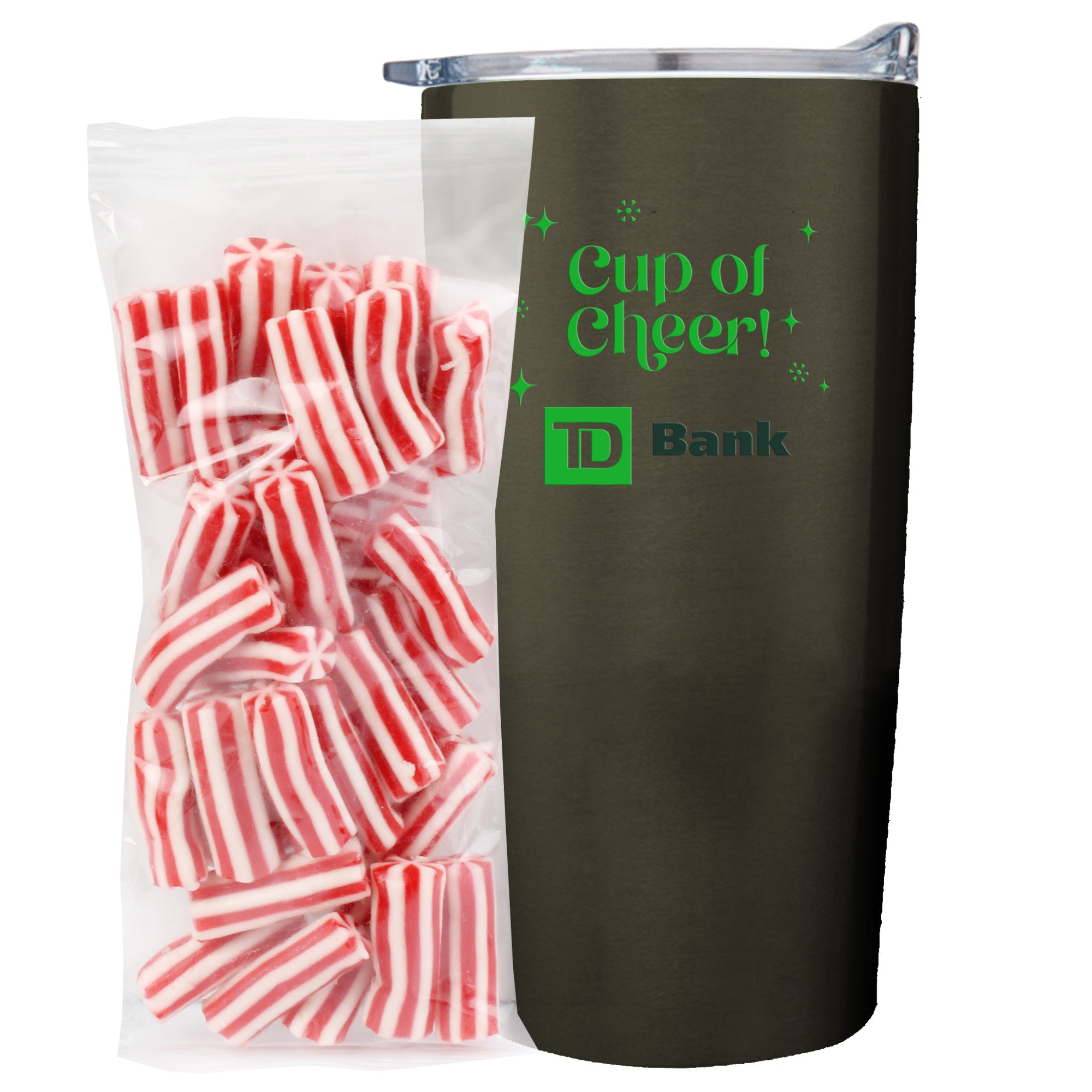 20 oz Vacuum Sealed Straight Wall Tumbler Gift Set