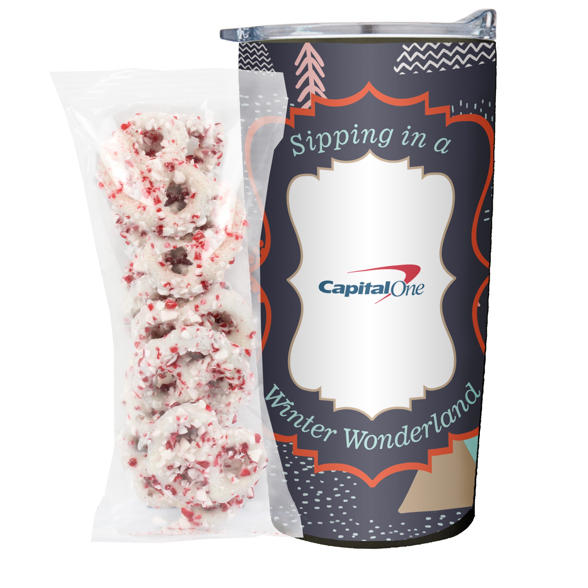 20 oz Vacuum Sealed Straight Wall Tumbler Gift Set