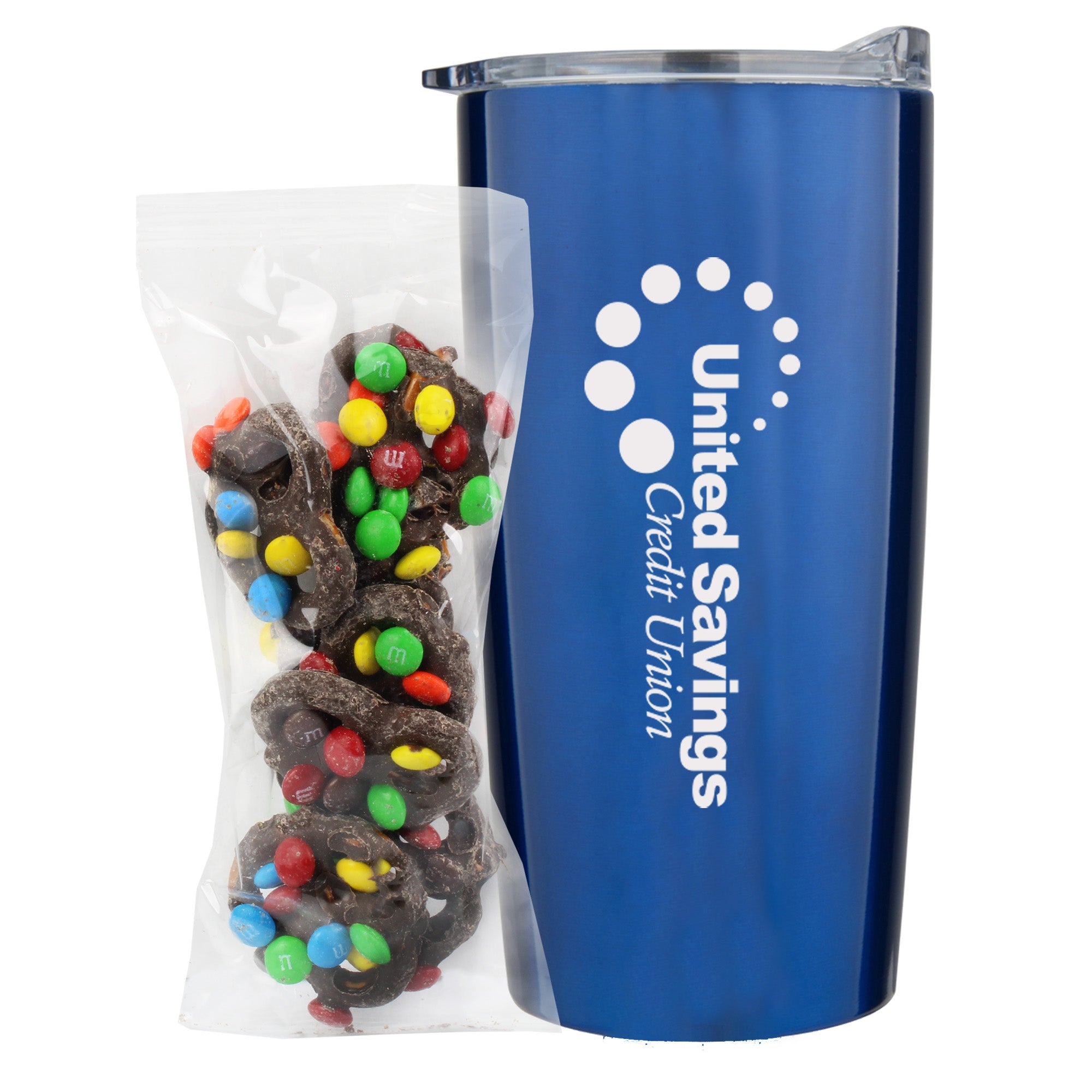 20 oz Vacuum Sealed Straight Wall Tumbler Gift Set