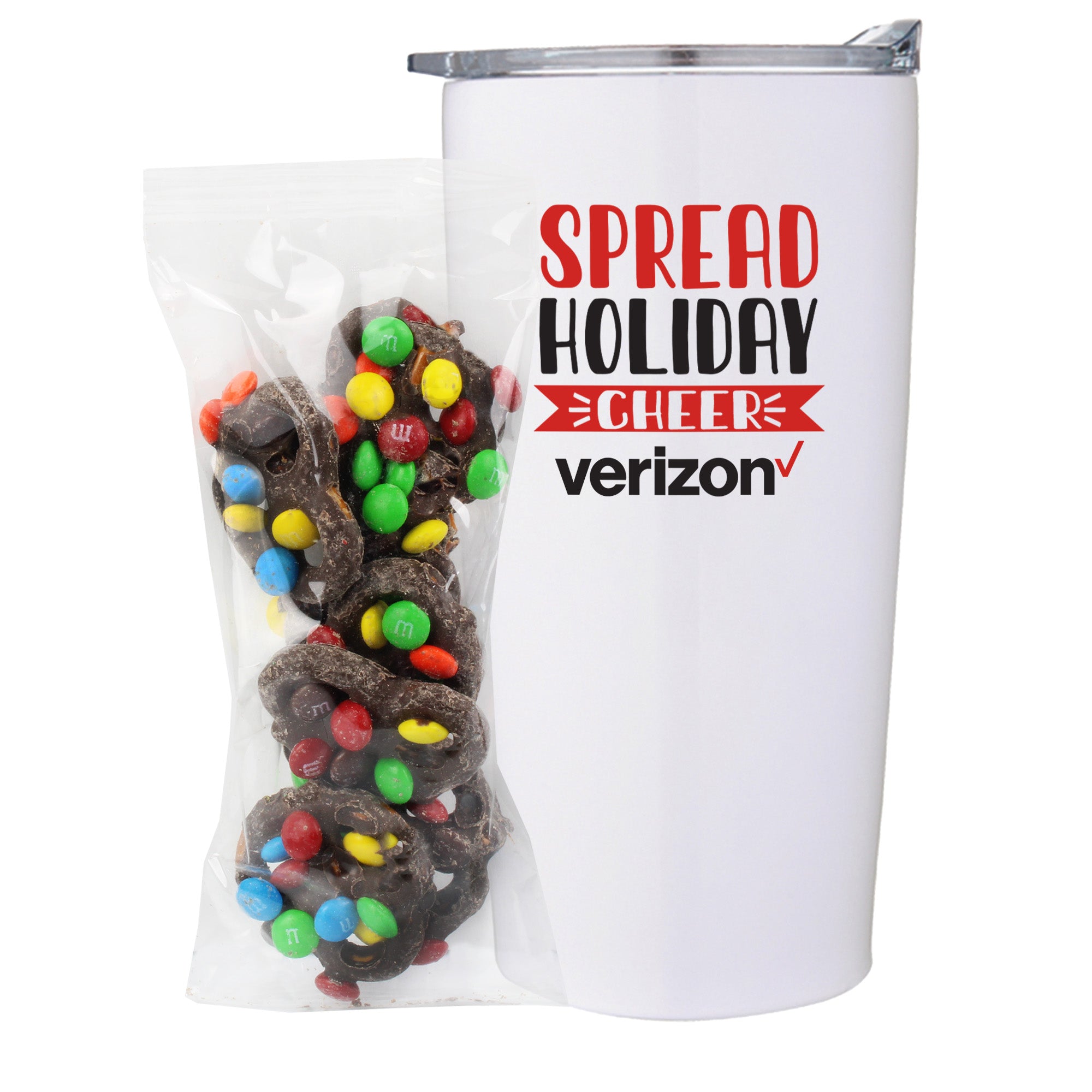 20 oz Vacuum Sealed Straight Wall Tumbler Gift Set