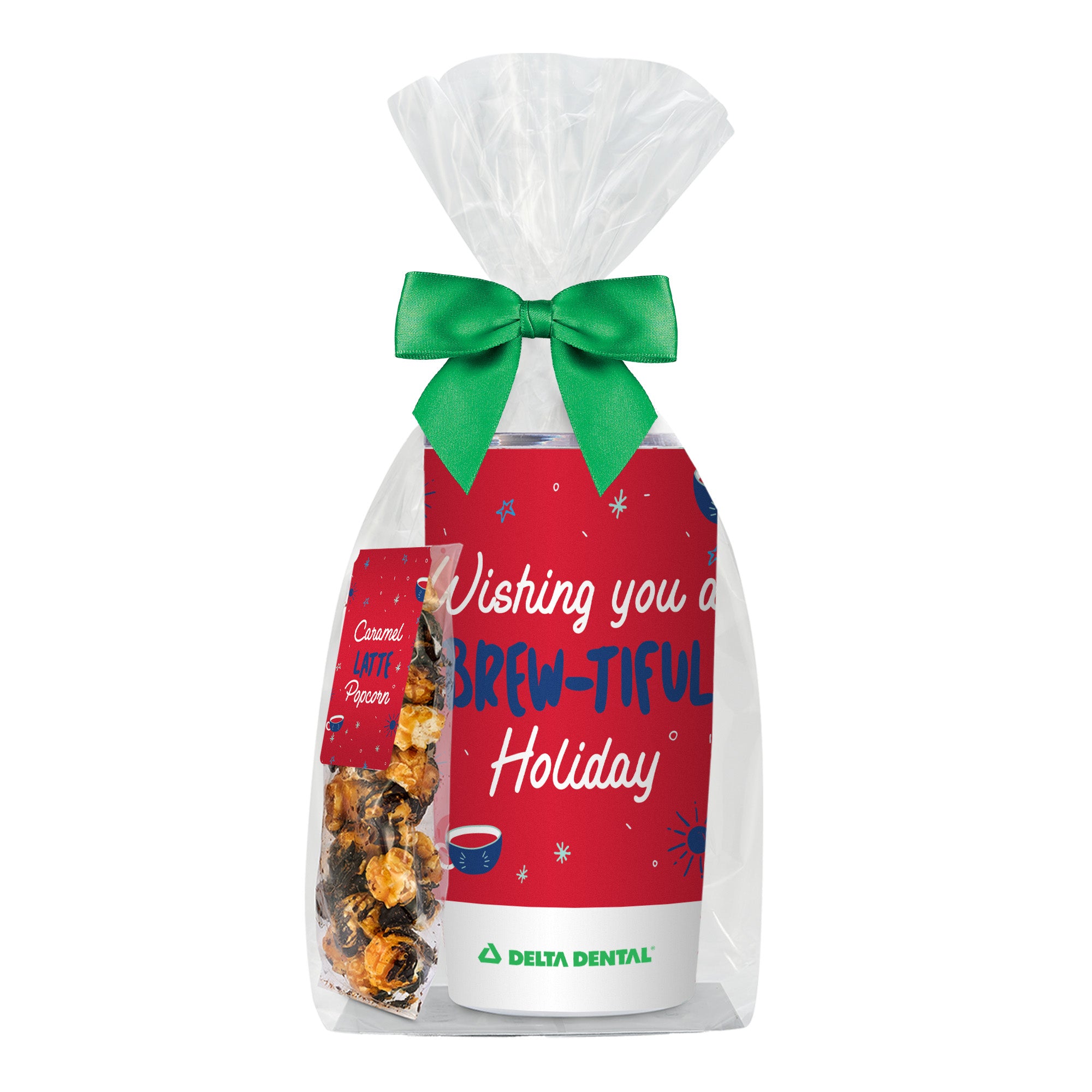 Holiday Themed 20 oz Vacuum Sealed Straight Wall Tumbler Gift Sets