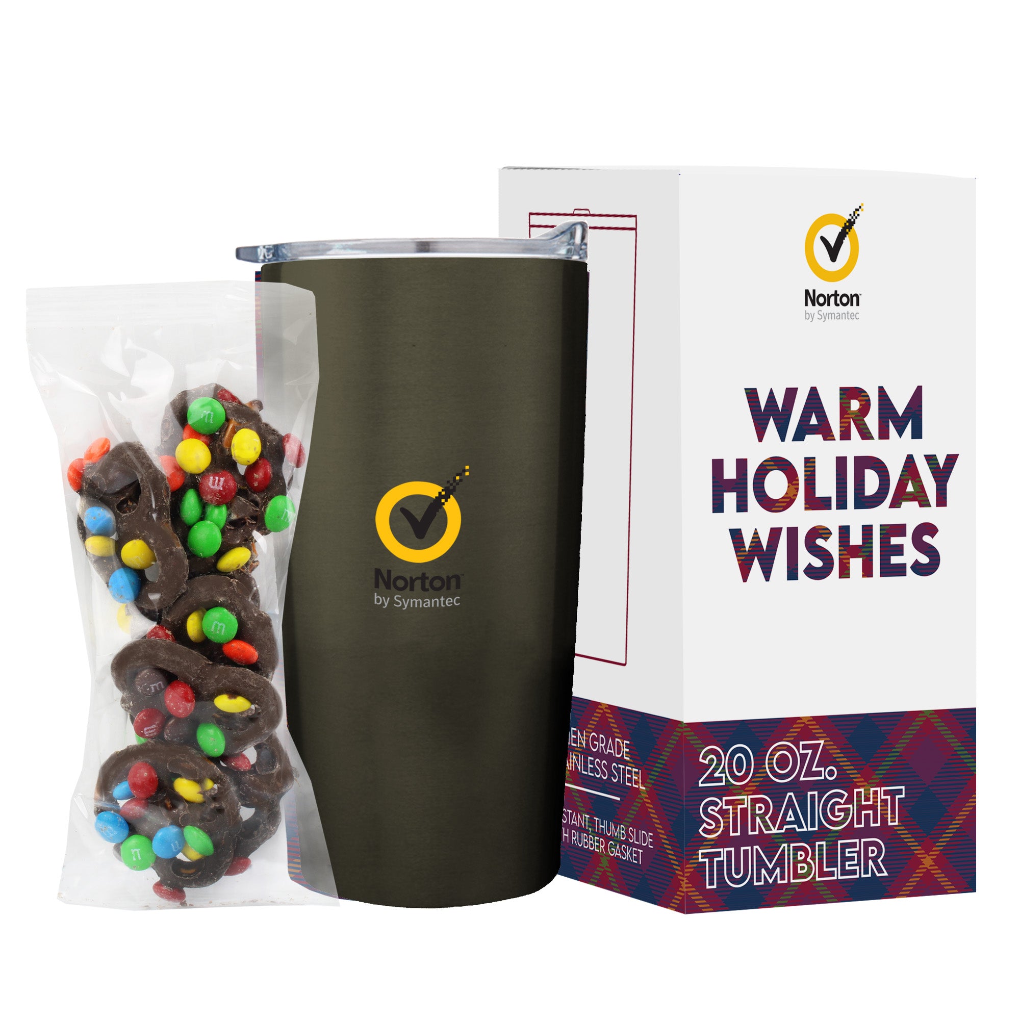 20 oz Vacuum Sealed Straight Wall Tumbler Gift Box Sets