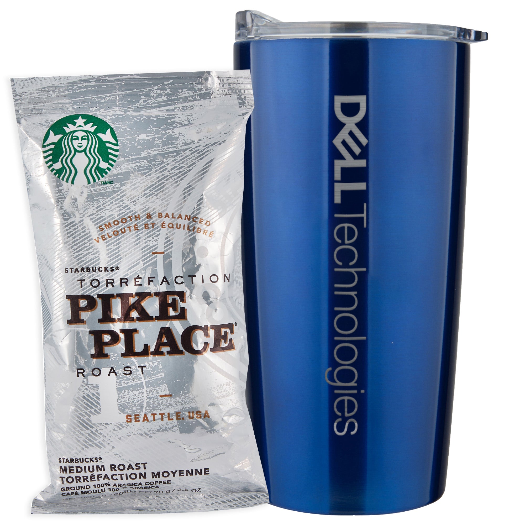 20 oz Vacuum Sealed Straight Wall Tumbler Gift Set