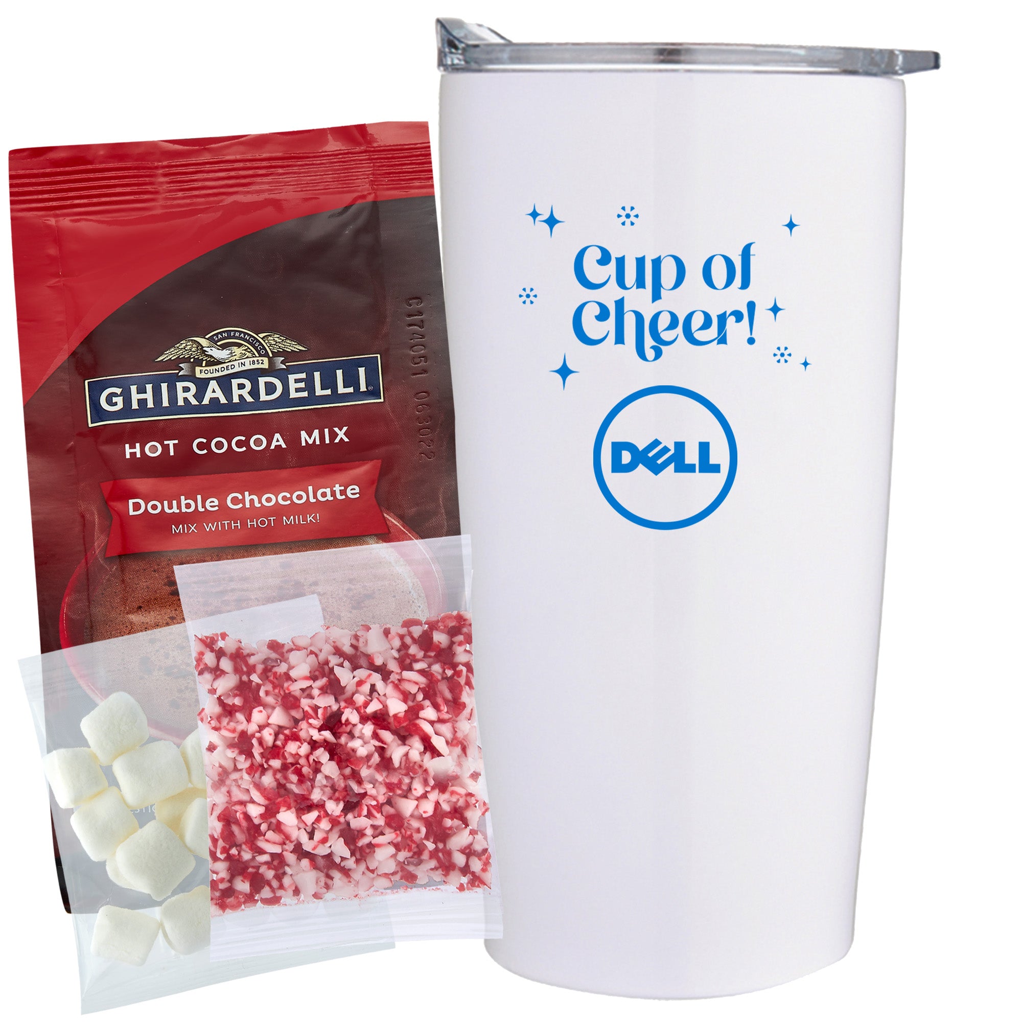 20 oz Vacuum Sealed Straight Wall Tumbler Gift Set