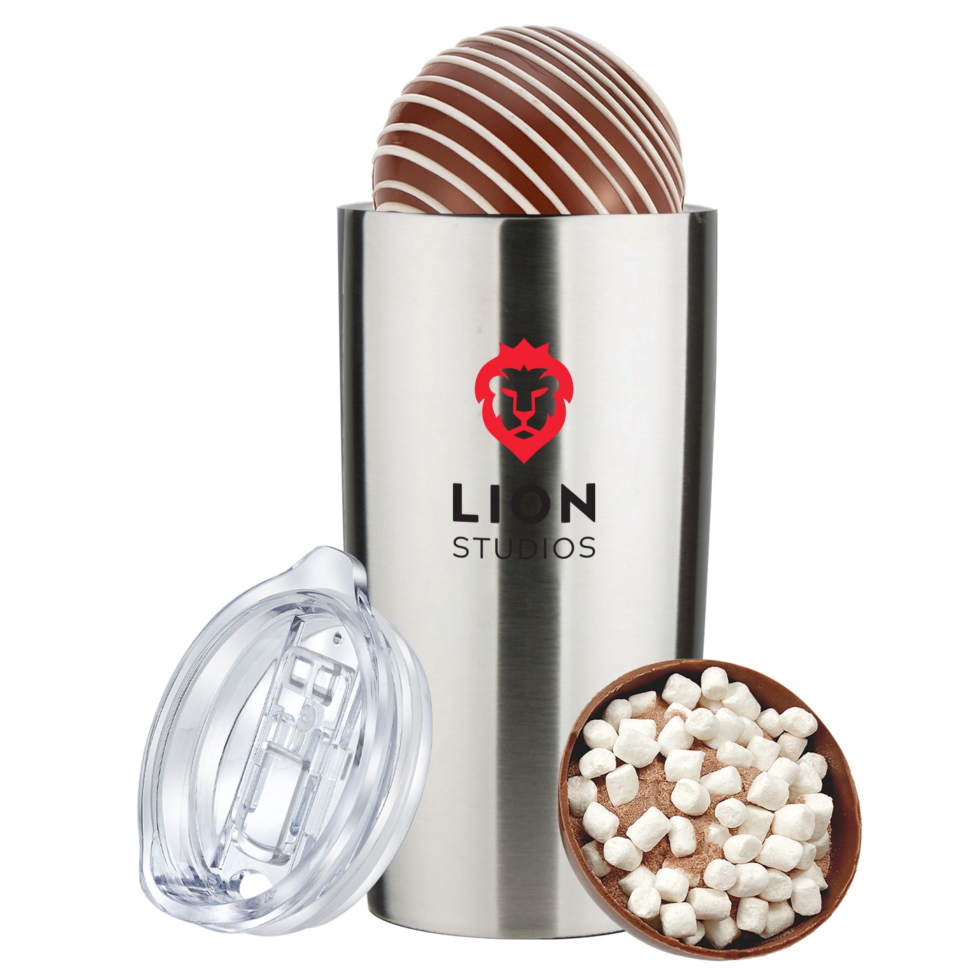 20 oz Vacuum Sealed Straight Wall Tumbler Gift Set