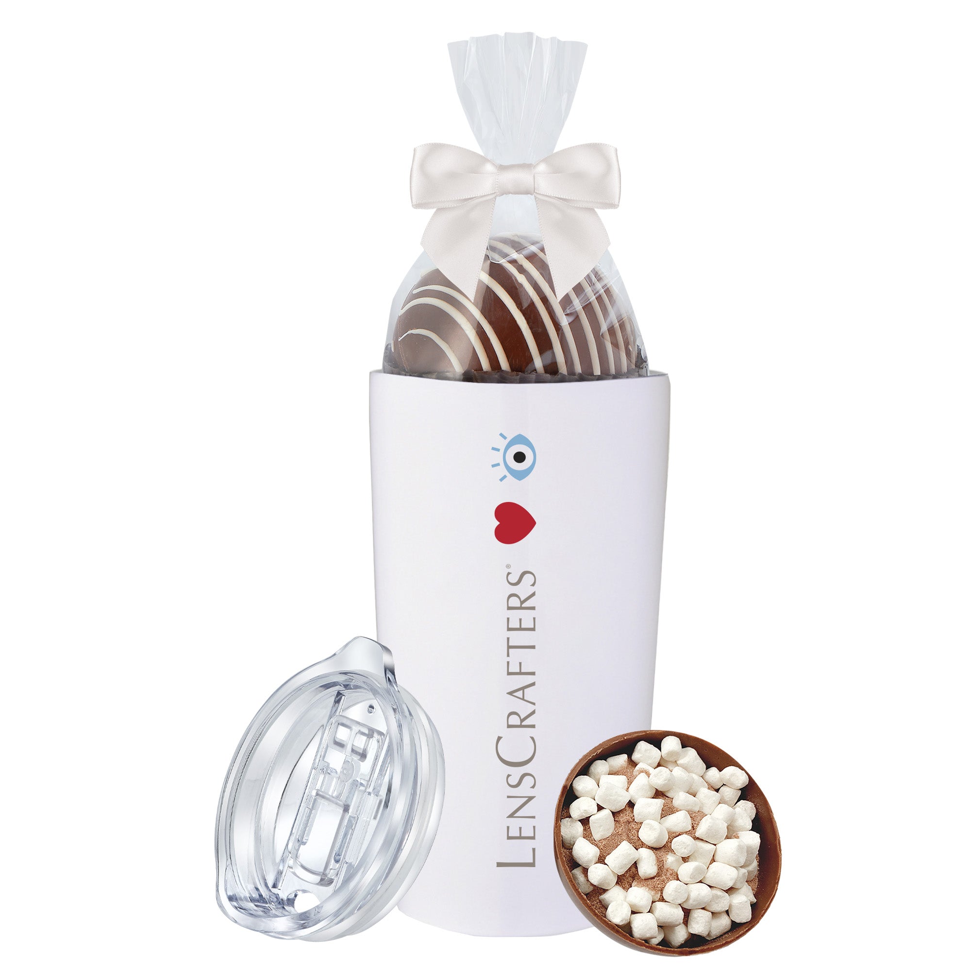 20 oz Vacuum Sealed Straight Wall Tumbler Gift Set