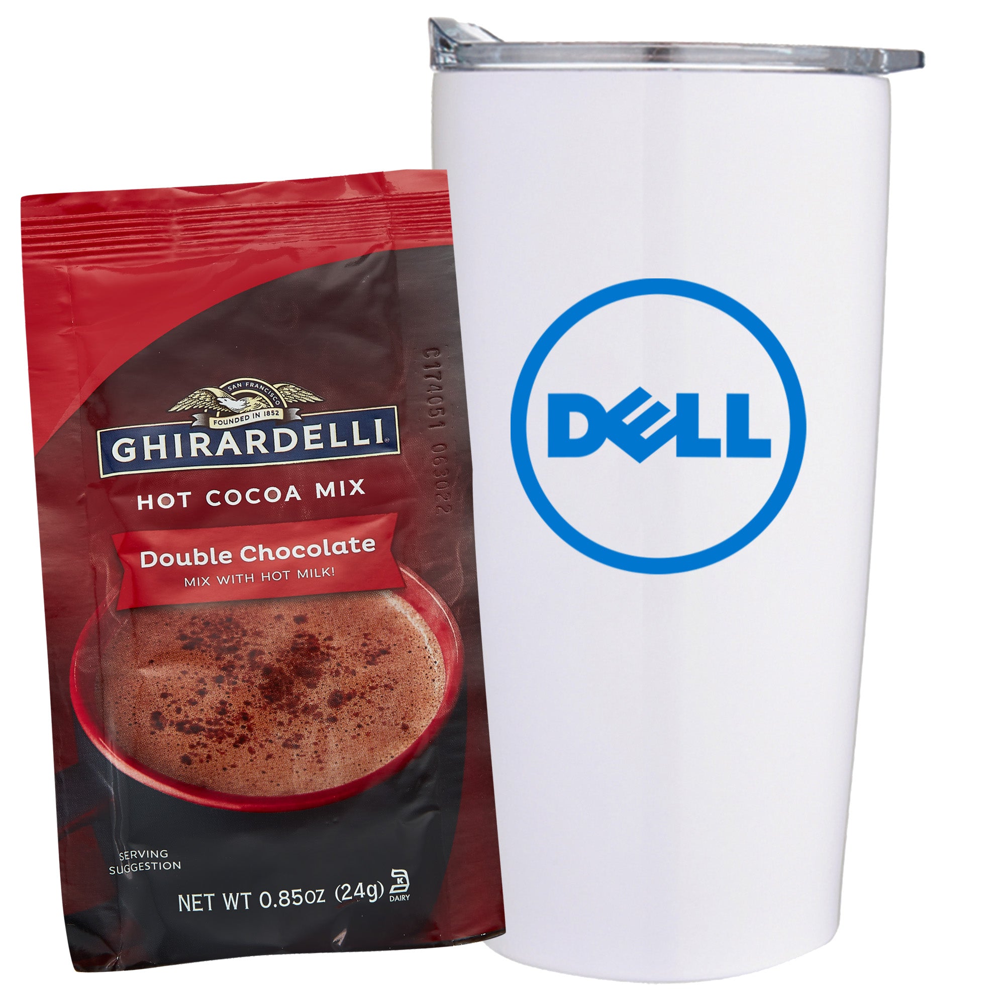 20 oz Vacuum Sealed Straight Wall Tumbler Gift Set
