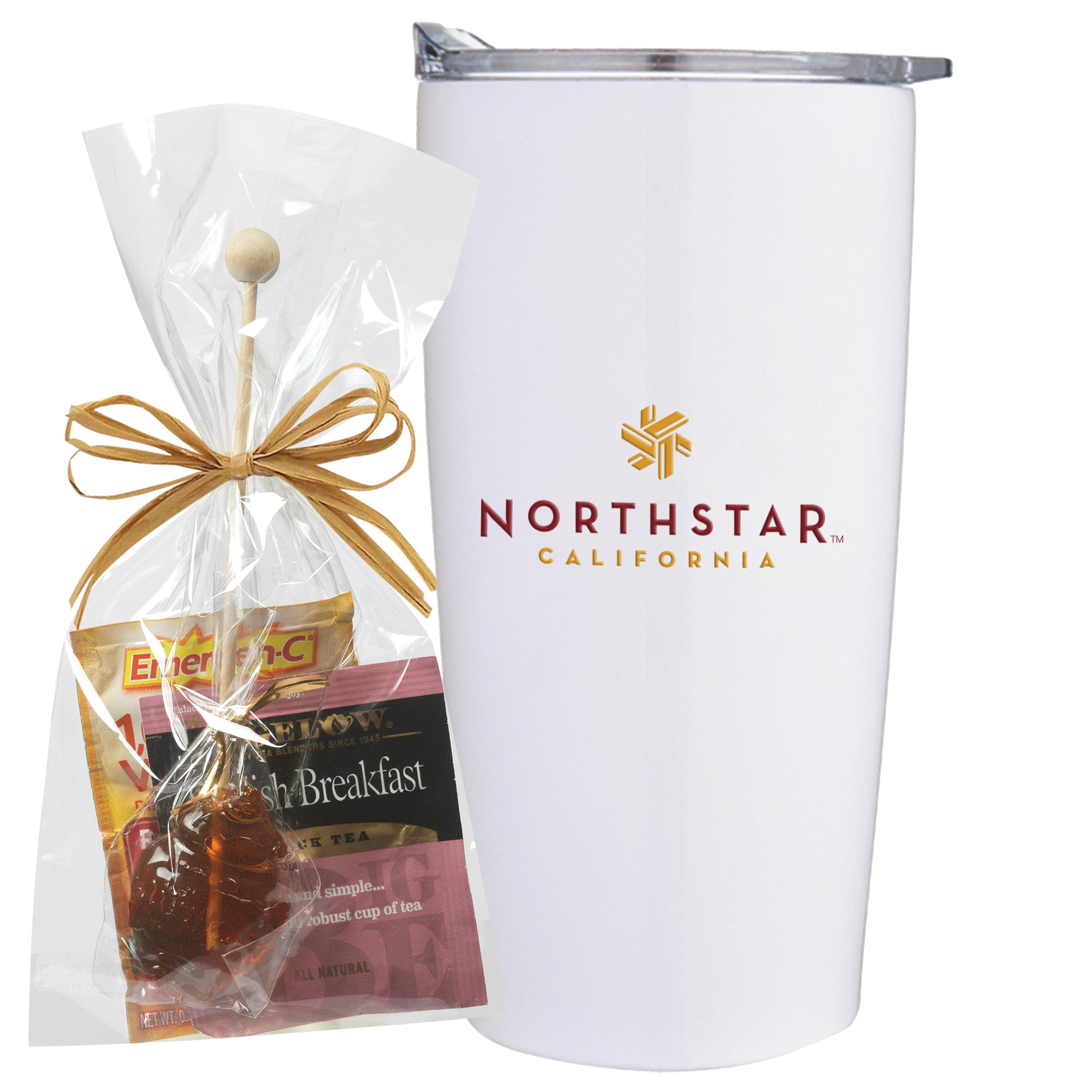 20 oz Vacuum Sealed Straight Wall Tumbler Gift Set