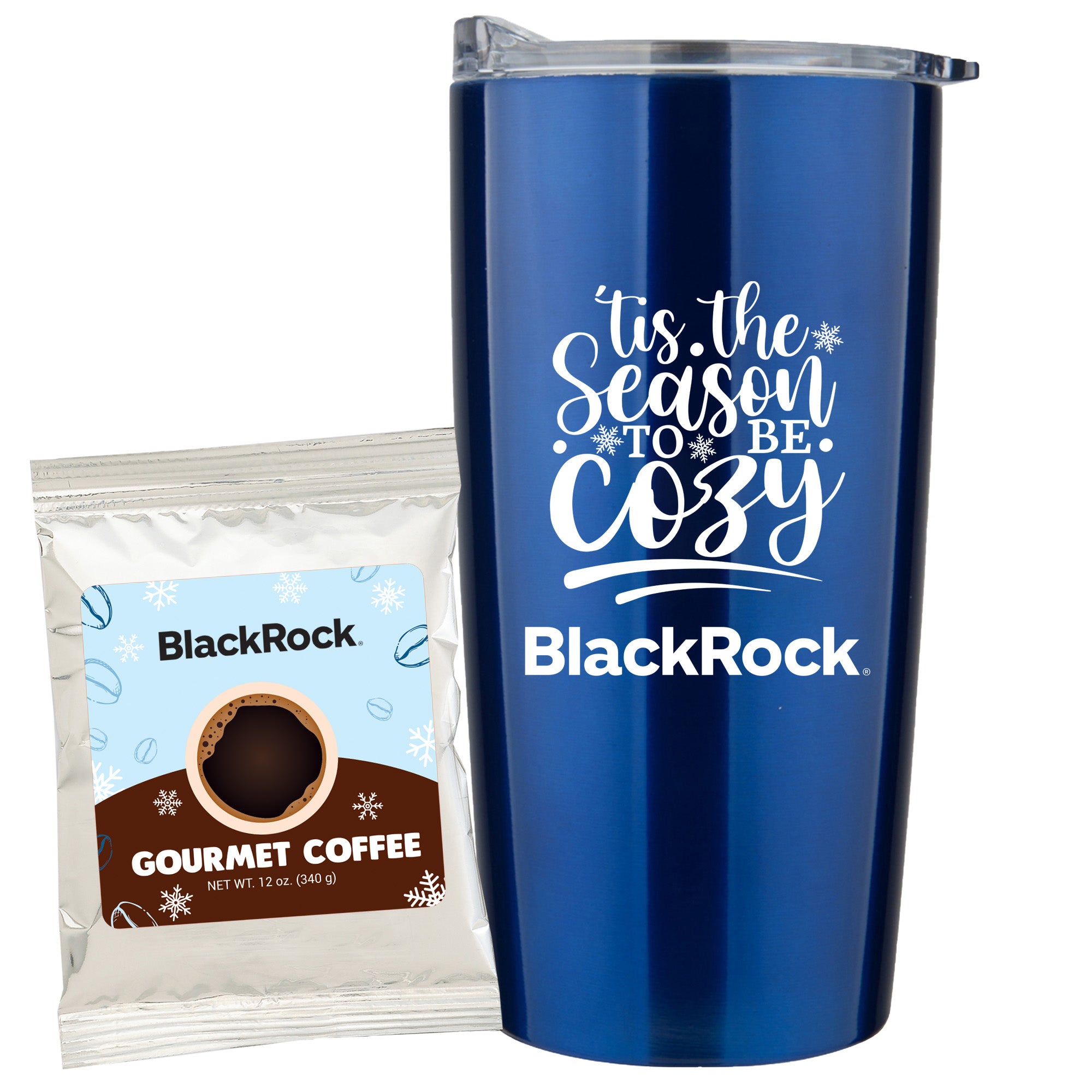 20 oz Vacuum Sealed Straight Wall Tumbler Gift Set