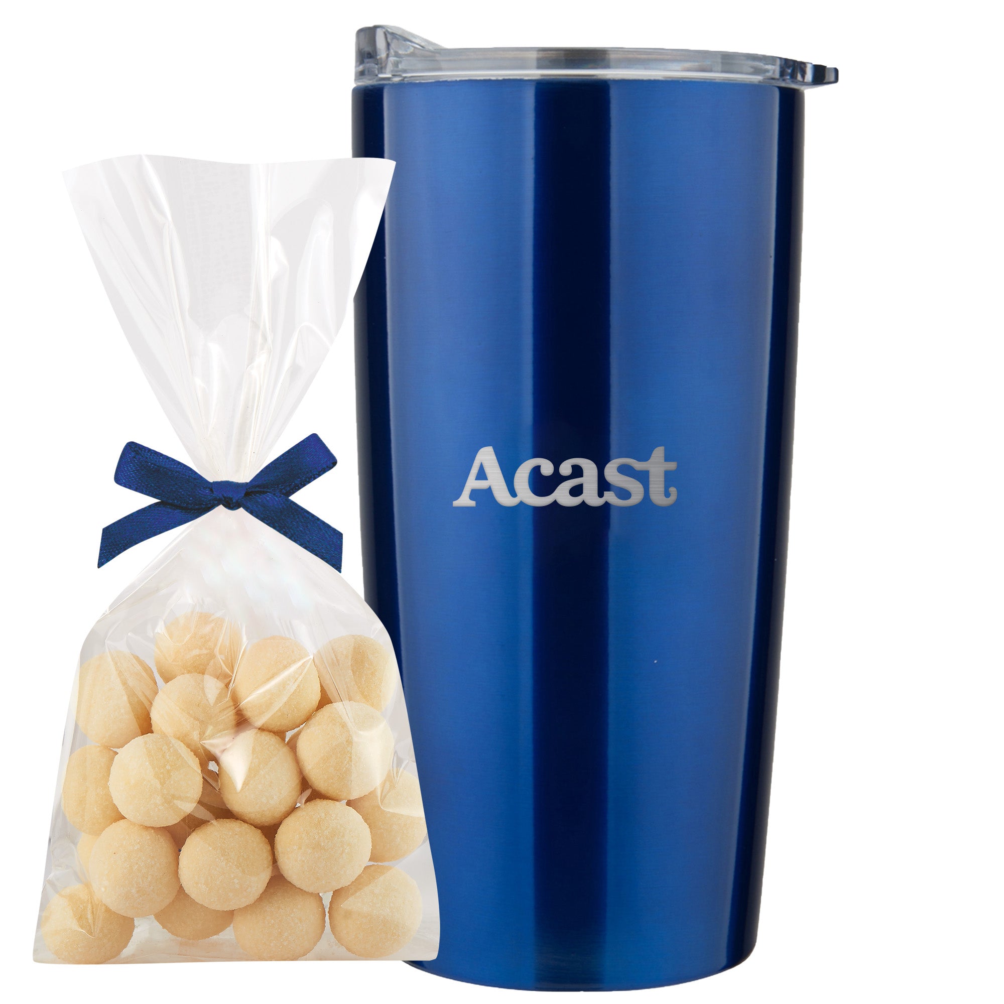 20 oz Vacuum Sealed Straight Wall Tumbler Gift Set
