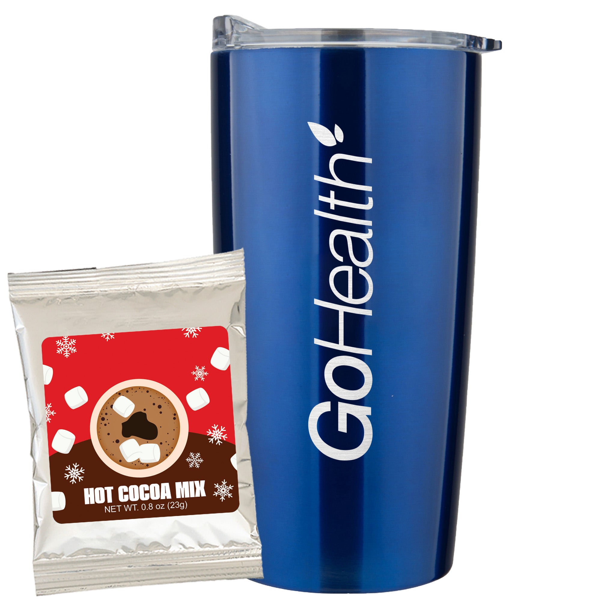 20 oz Vacuum Sealed Straight Wall Tumbler Gift Set