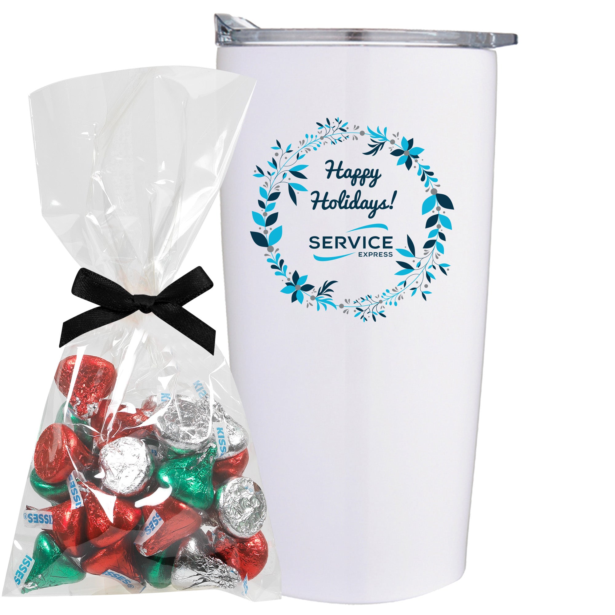 20 oz Vacuum Sealed Straight Wall Tumbler Gift Set