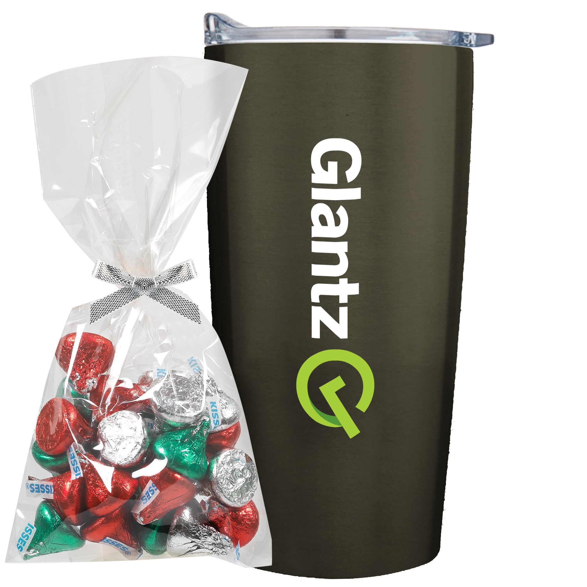 20 oz Vacuum Sealed Straight Wall Tumbler Gift Set