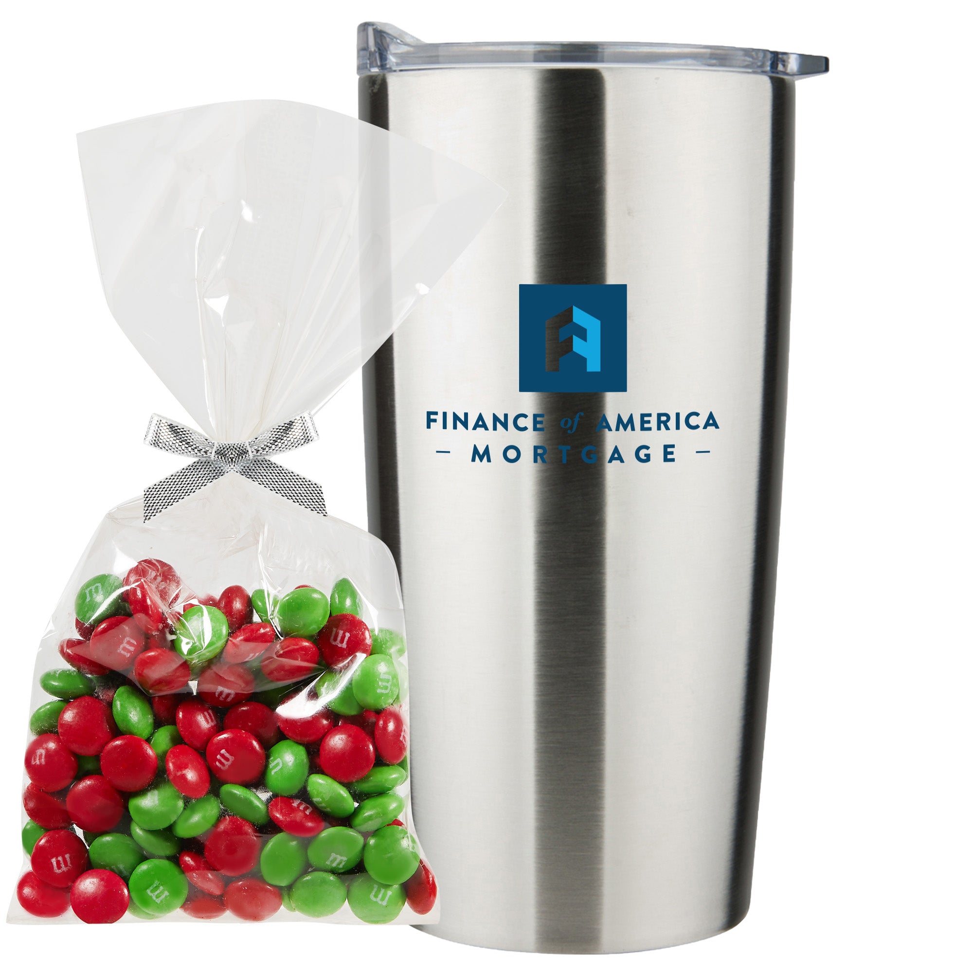 20 oz Vacuum Sealed Straight Wall Tumbler Gift Set