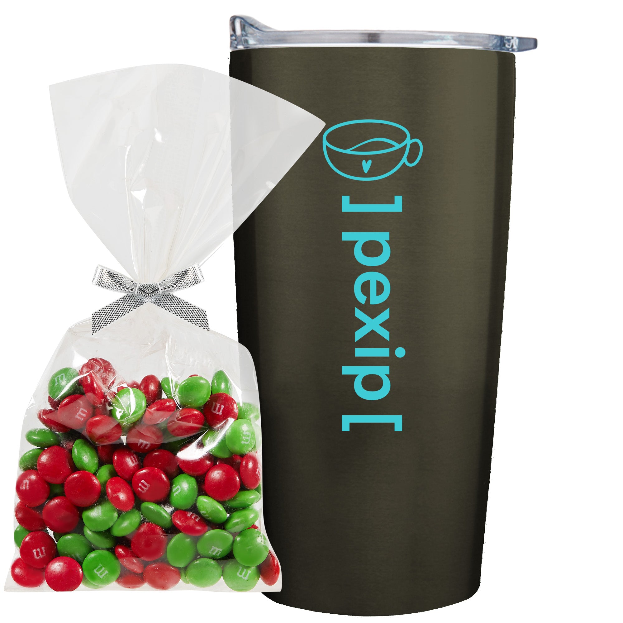 20 oz Vacuum Sealed Straight Wall Tumbler Gift Set