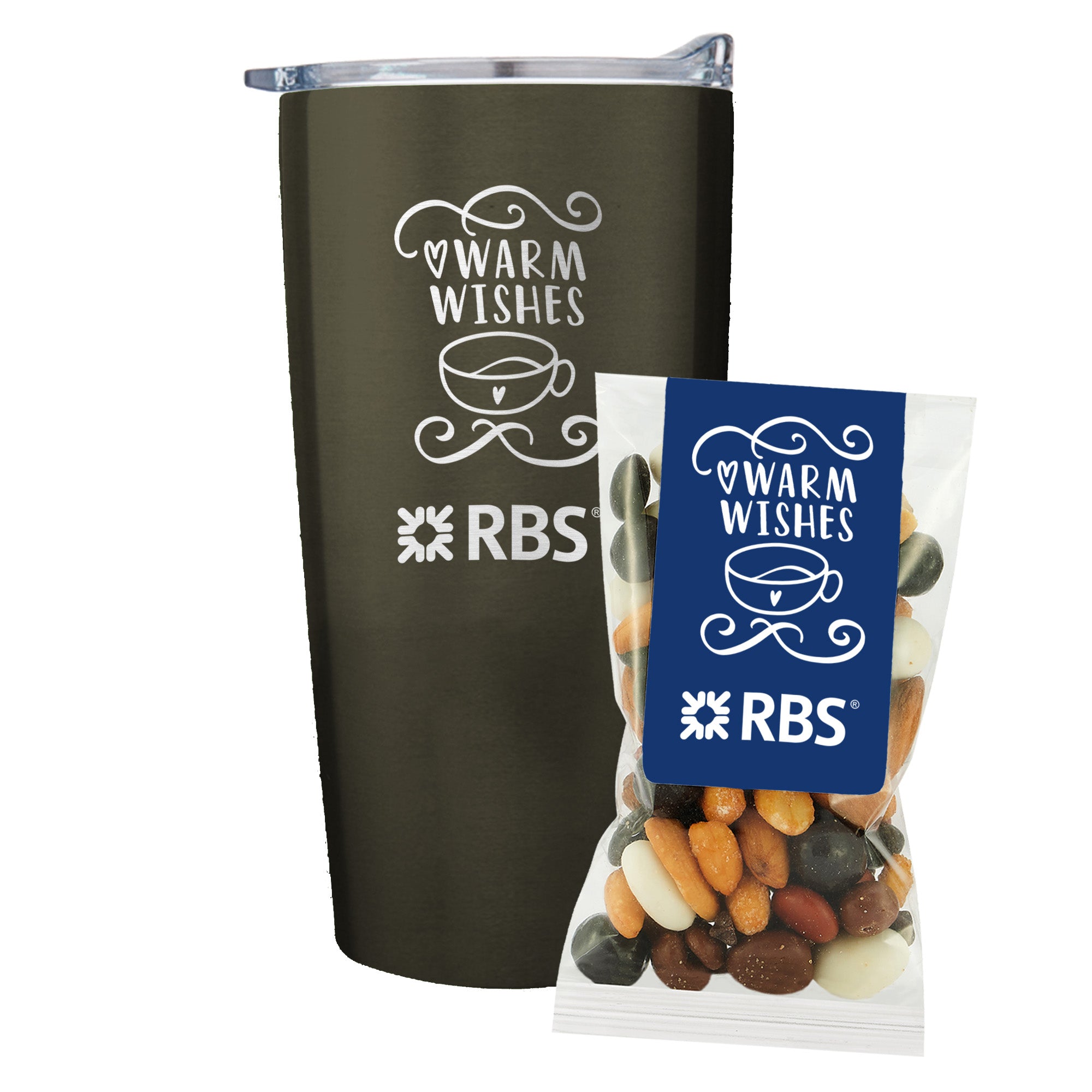 20 oz Vacuum Sealed Straight Wall Tumbler Gift Set