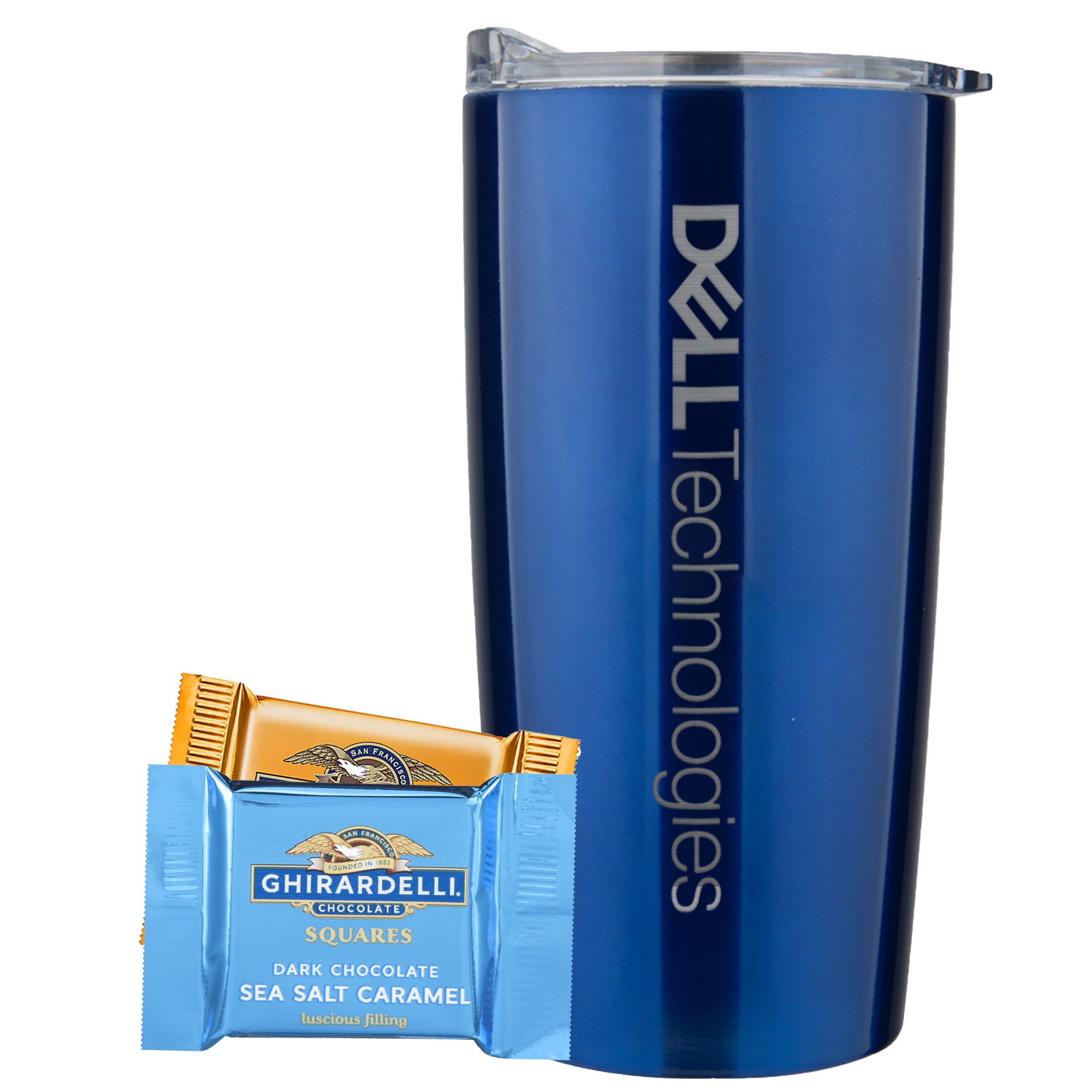 20 oz Vacuum Sealed Straight Wall Tumbler Gift Set