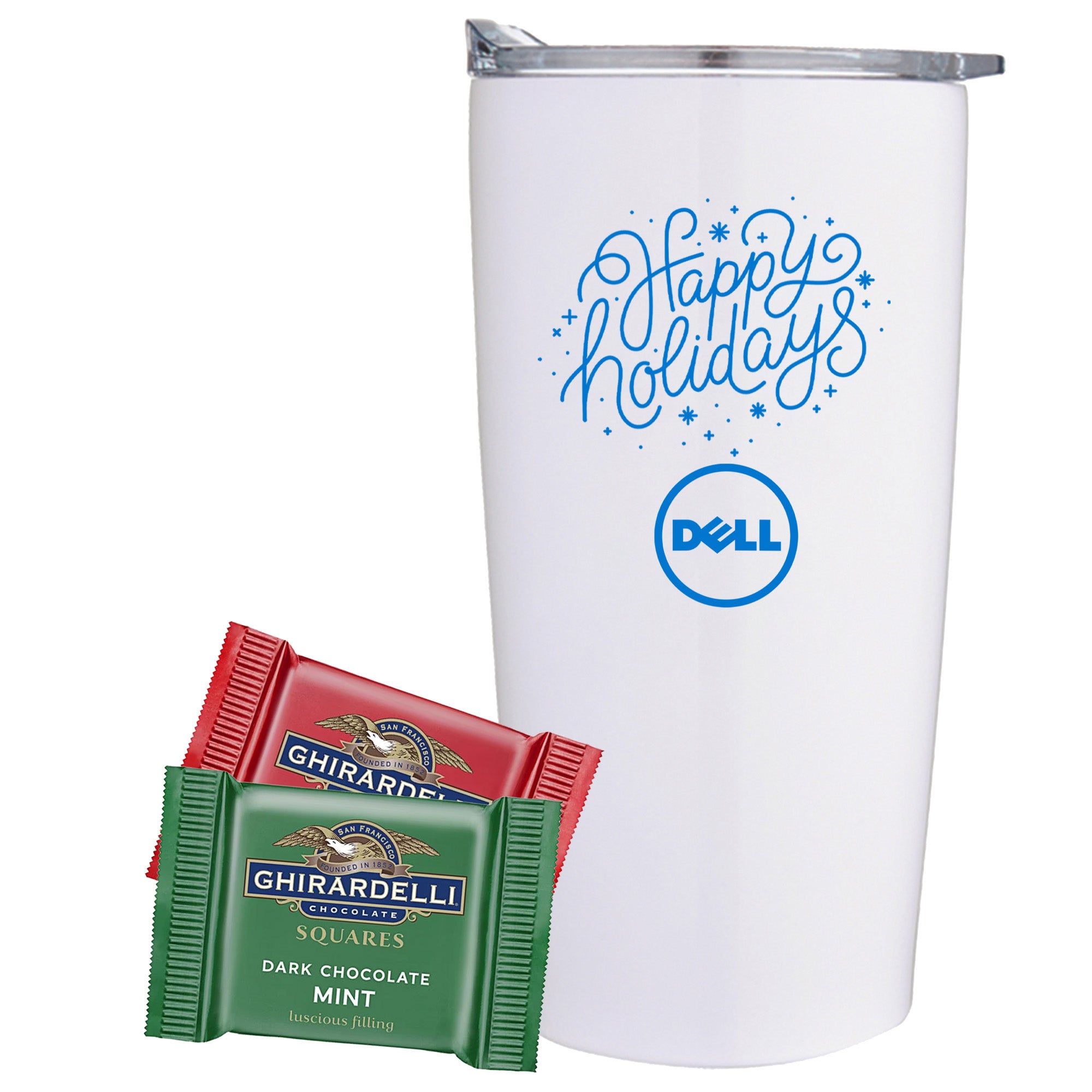 20 oz Vacuum Sealed Straight Wall Tumbler Gift Set
