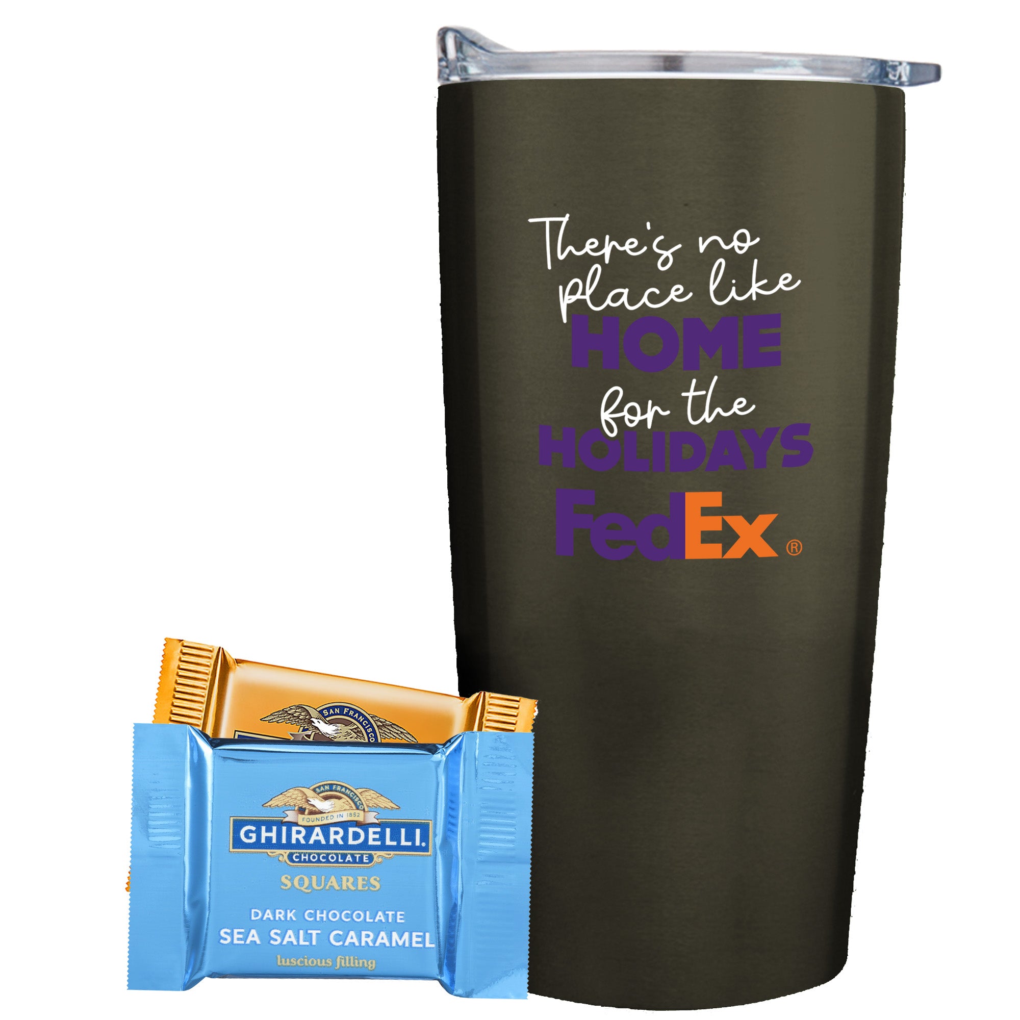 20 oz Vacuum Sealed Straight Wall Tumbler Gift Set