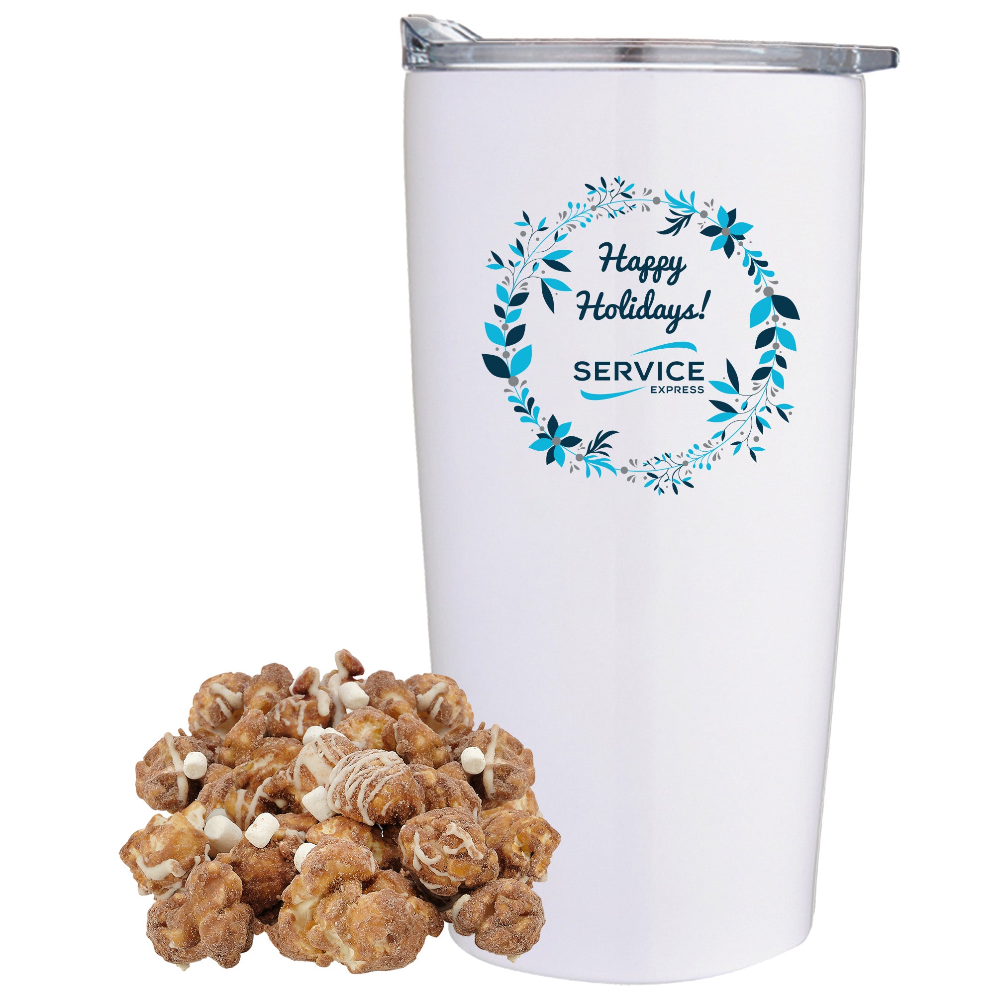 20 oz Vacuum Sealed Straight Wall Tumbler Gift Set
