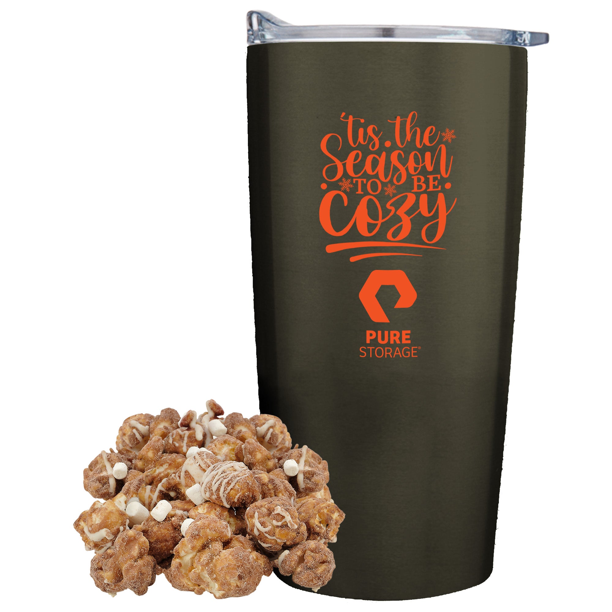20 oz Vacuum Sealed Straight Wall Tumbler Gift Set