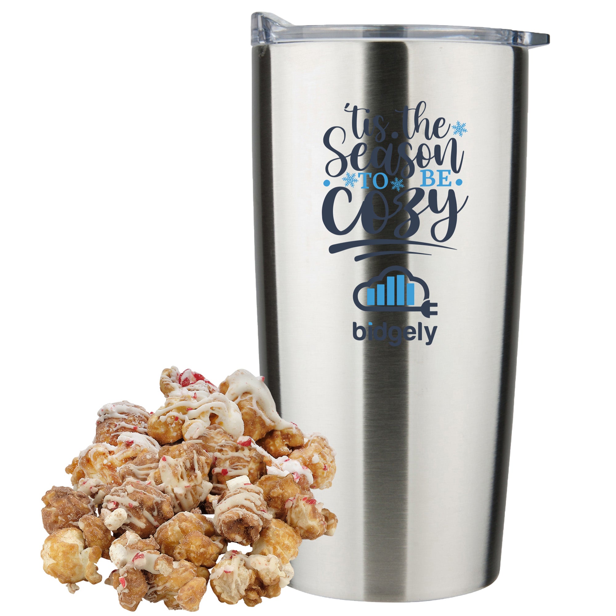 20 oz Vacuum Sealed Straight Wall Tumbler Gift Set