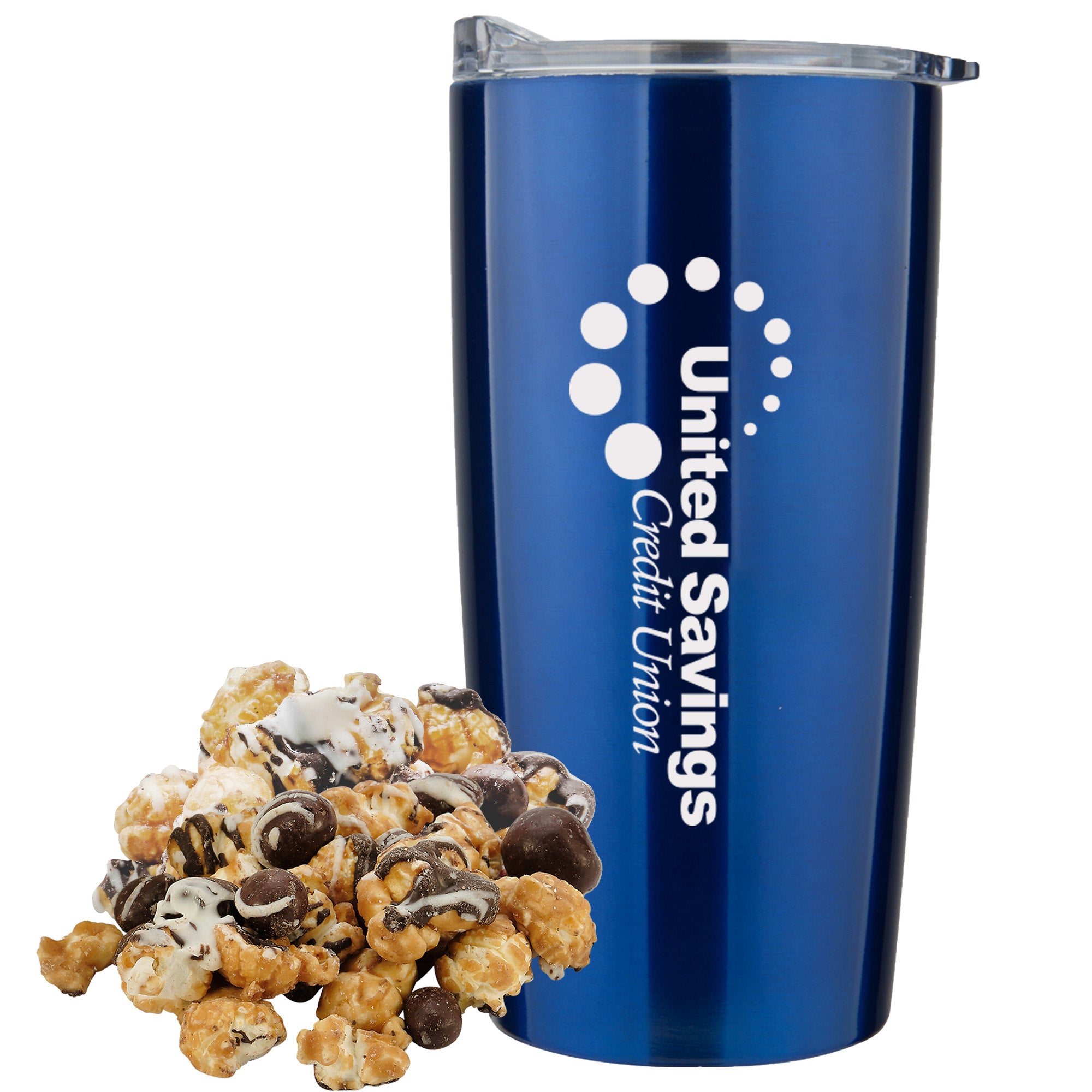 20 oz Vacuum Sealed Straight Wall Tumbler Gift Set