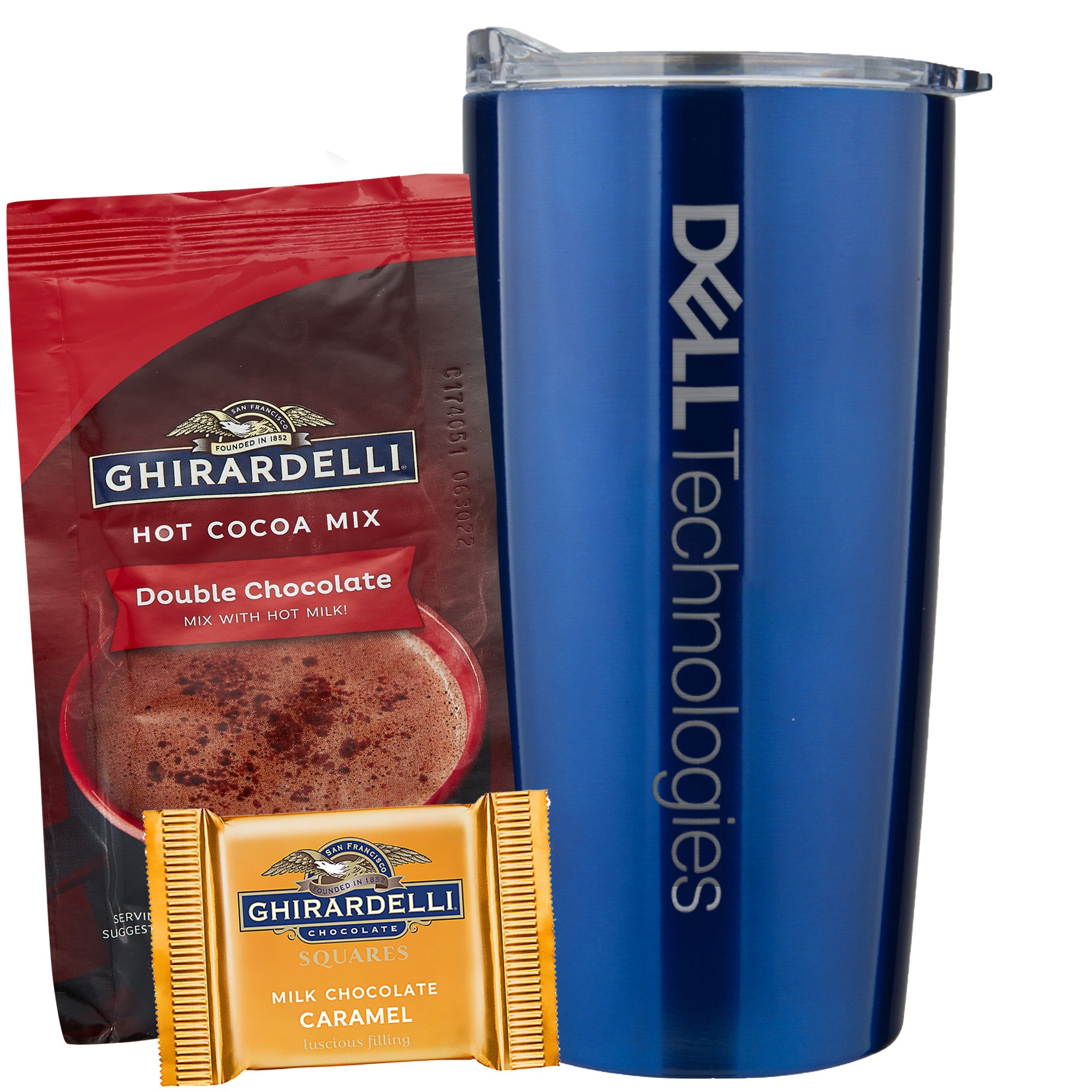 20 oz Vacuum Sealed Straight Wall Tumbler Gift Set