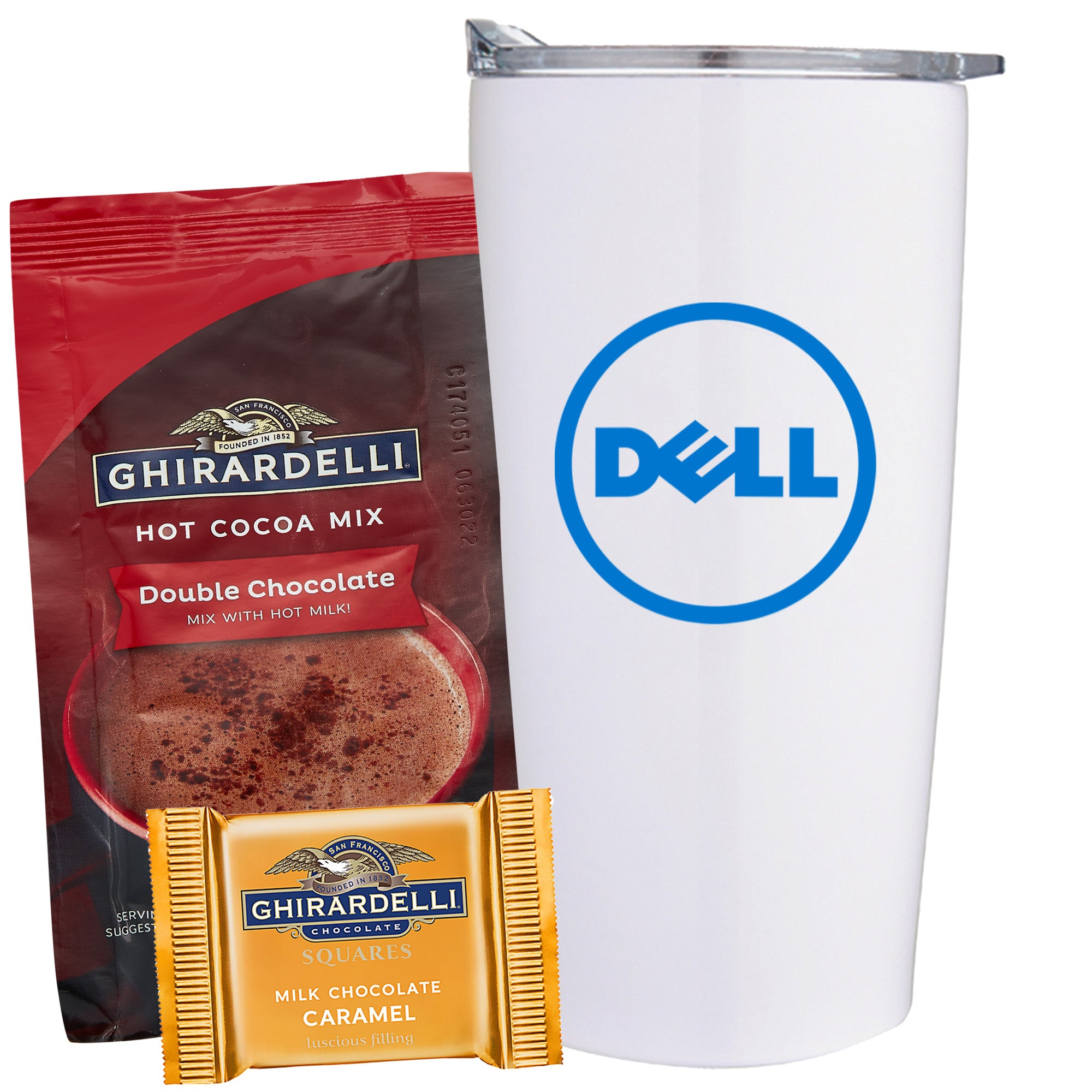 20 oz Vacuum Sealed Straight Wall Tumbler Gift Set