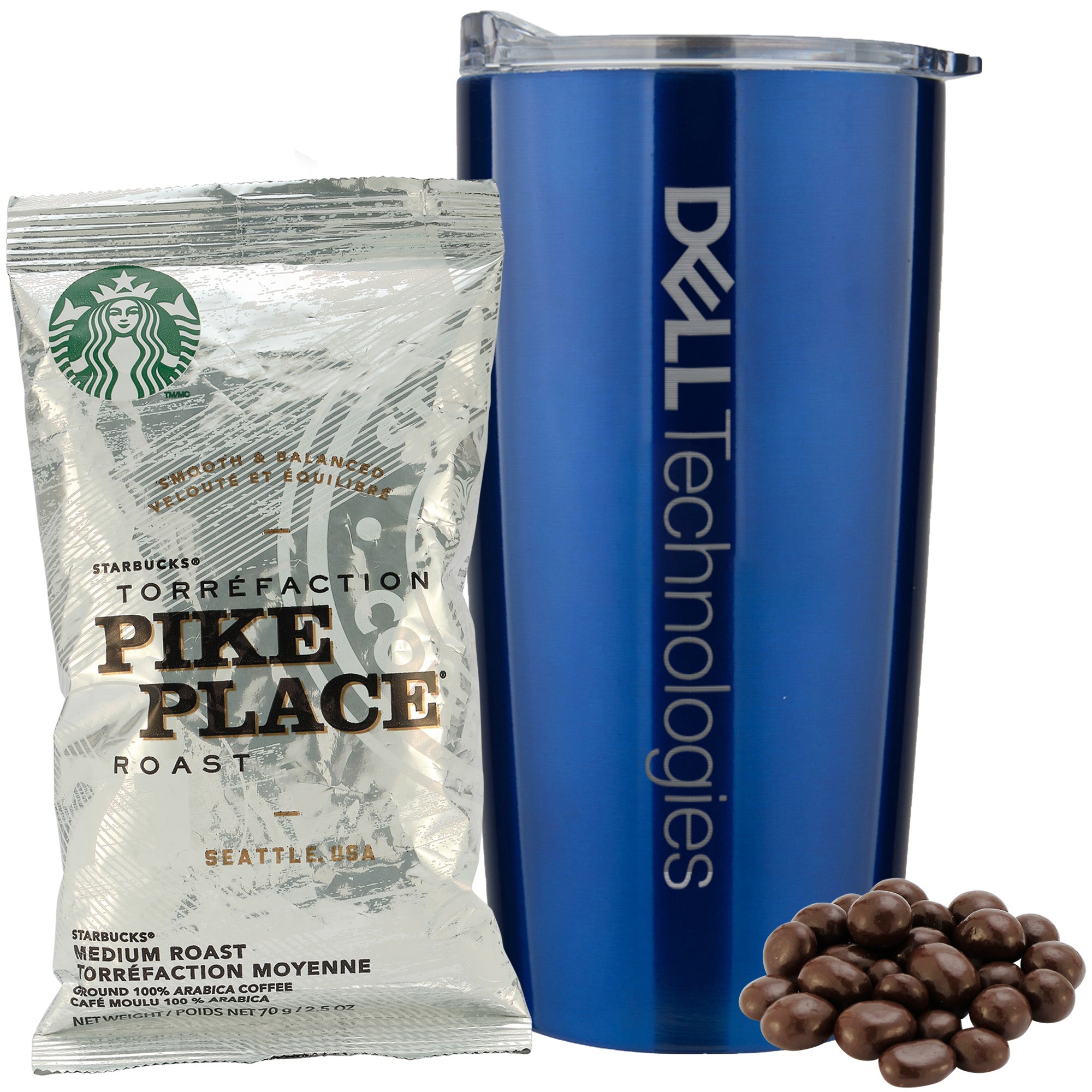 20 oz Vacuum Sealed Straight Wall Tumbler Gift Set