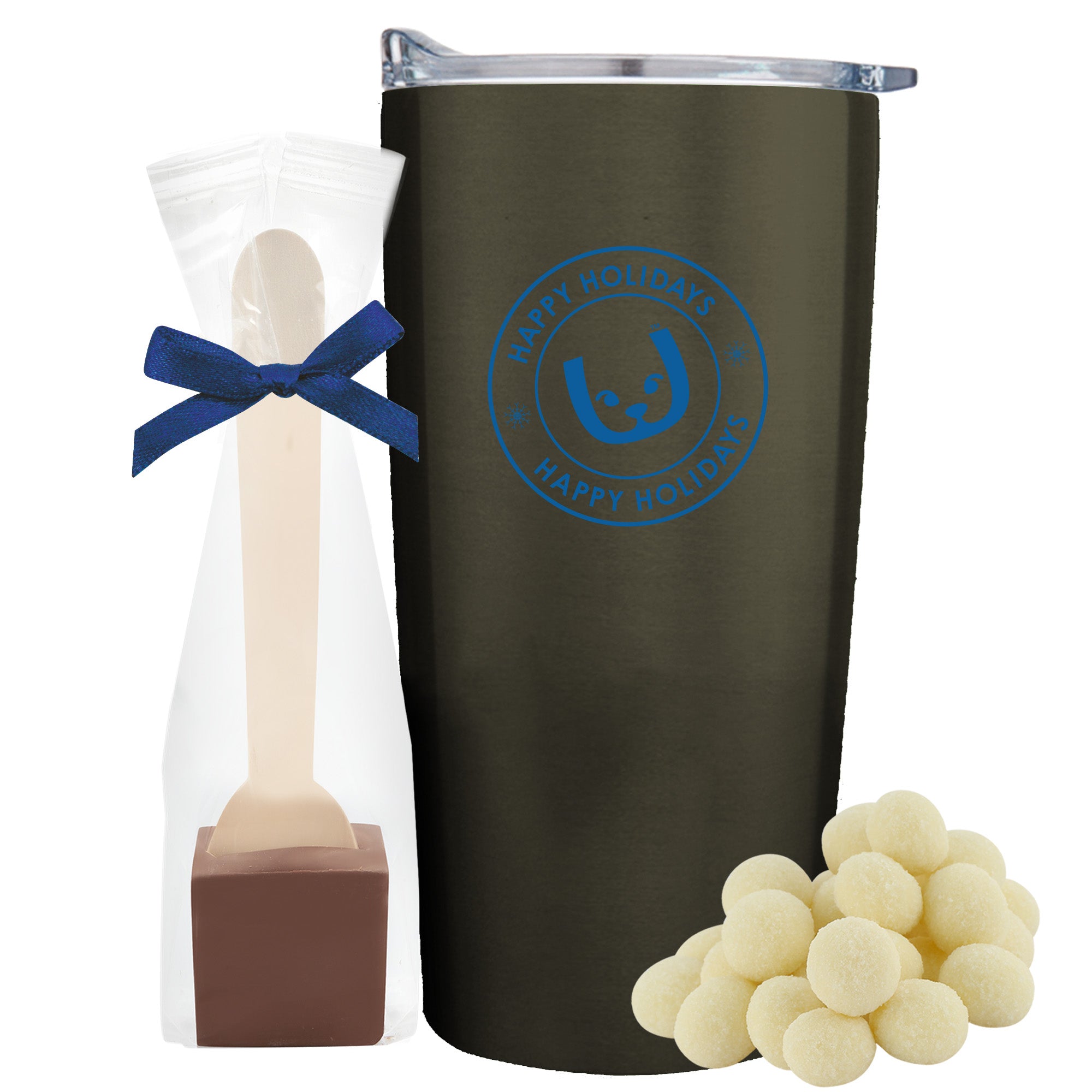 20 oz Vacuum Sealed Straight Wall Tumbler Gift Set