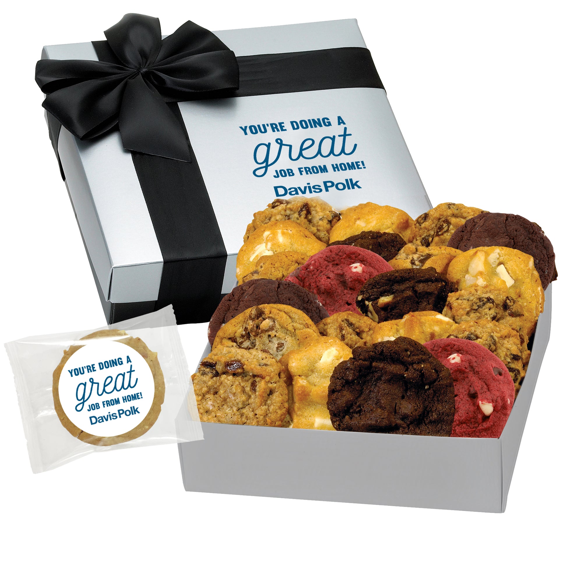 Gourmet Cookie Gift Box with 2 in. Cookies
