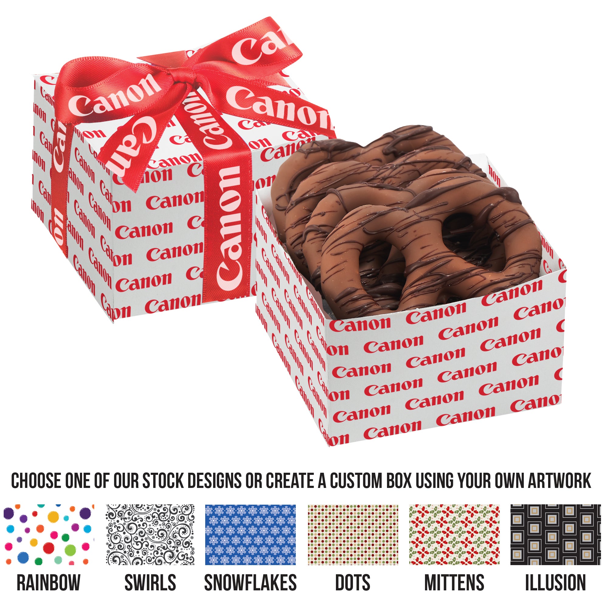 Chocolate Pretzel Gift Box