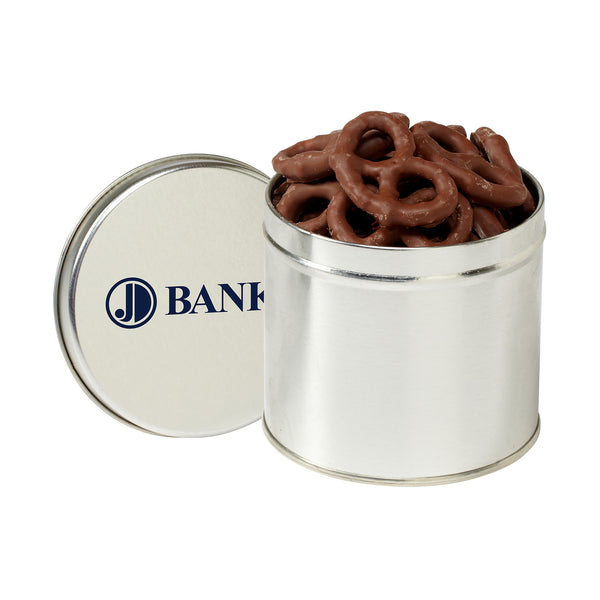 Chocolate Pretzel Tins