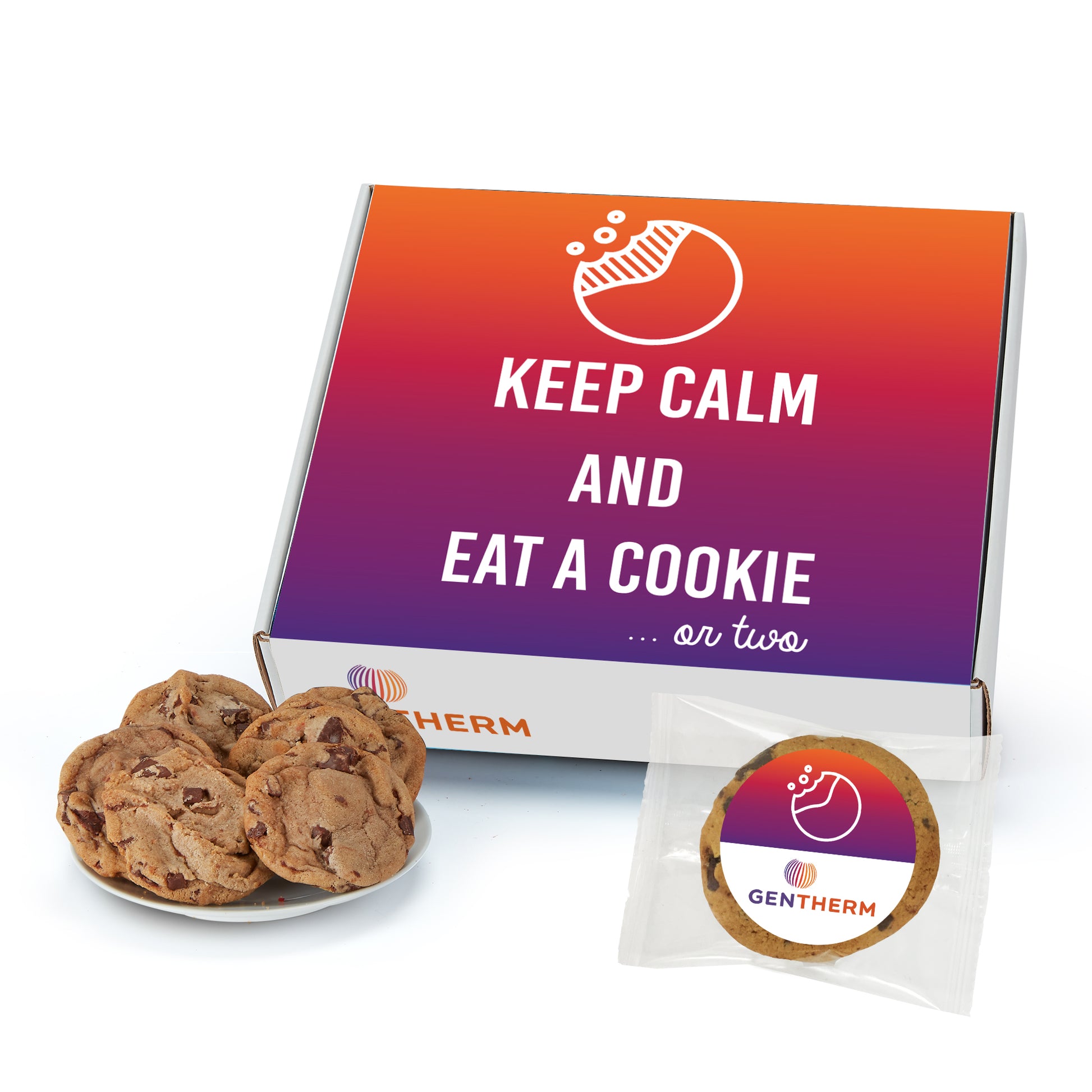 Fresh Baked Gift Set - Large Box Gourmet Chocolate Chip Cookies