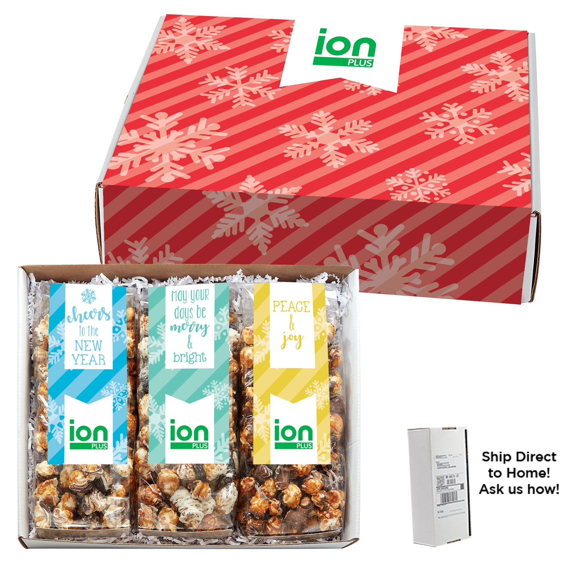3 Way Popcorn Mailer Box