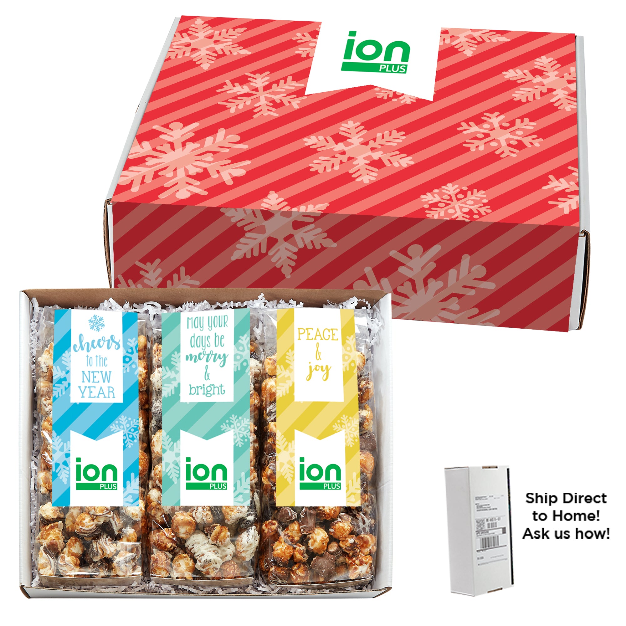 3 Way Popcorn Mailer Box