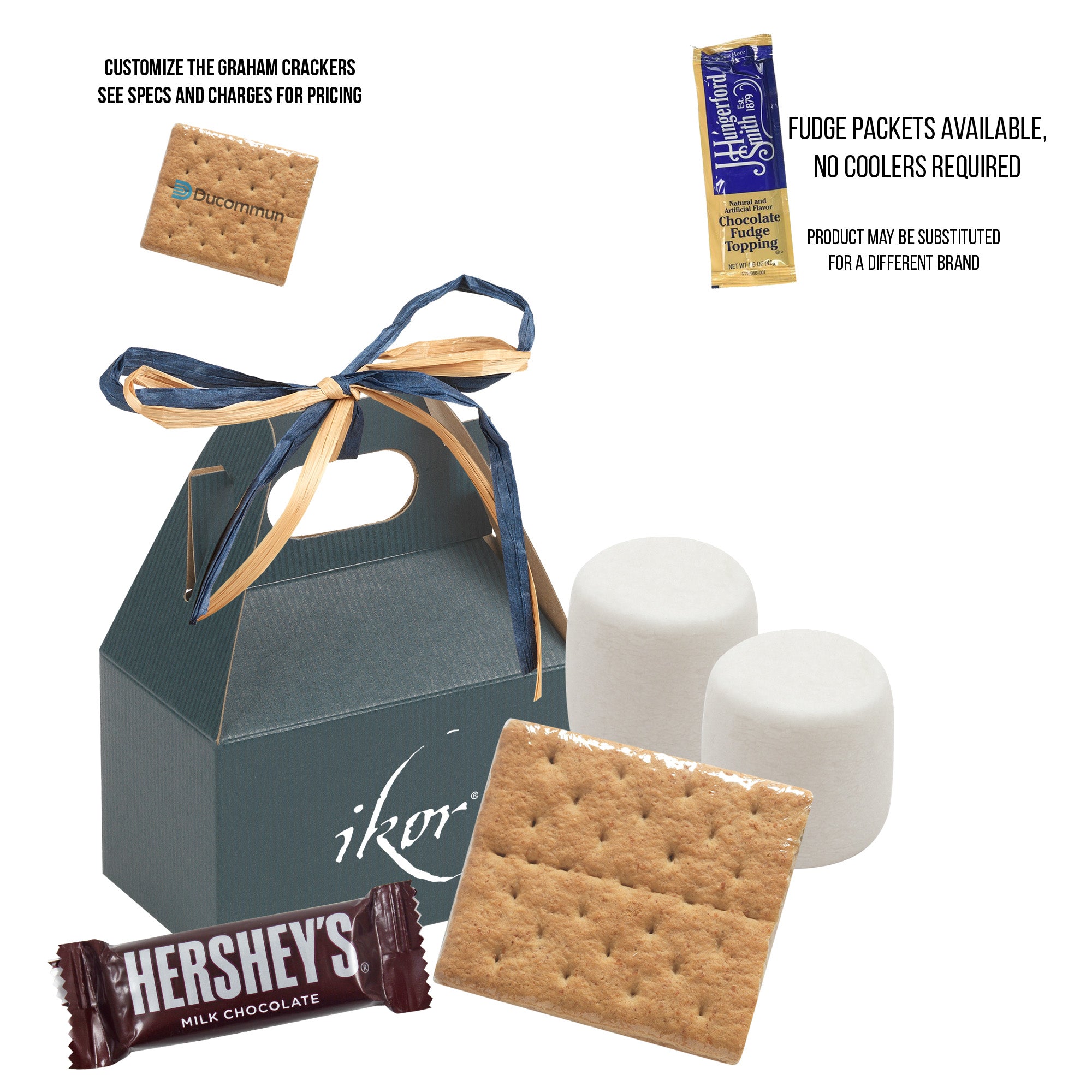 Valentine’s Day Mini S'mores Kit Gable Box