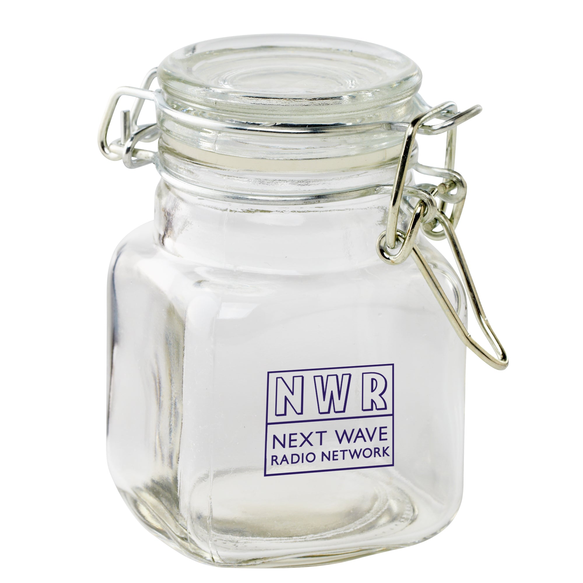 Mini Glass Hinge Top Jar