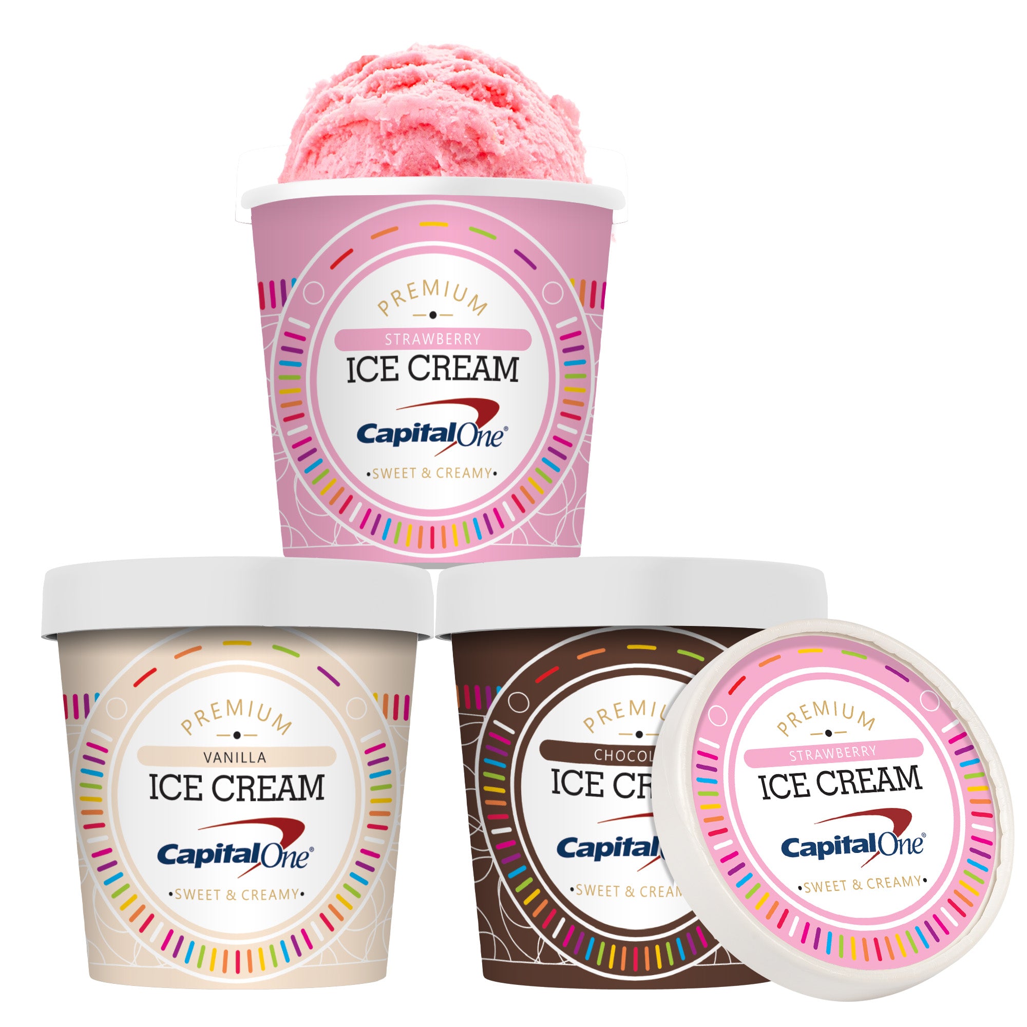 Handcrafted Ice Cream - 3 Pint Bundle