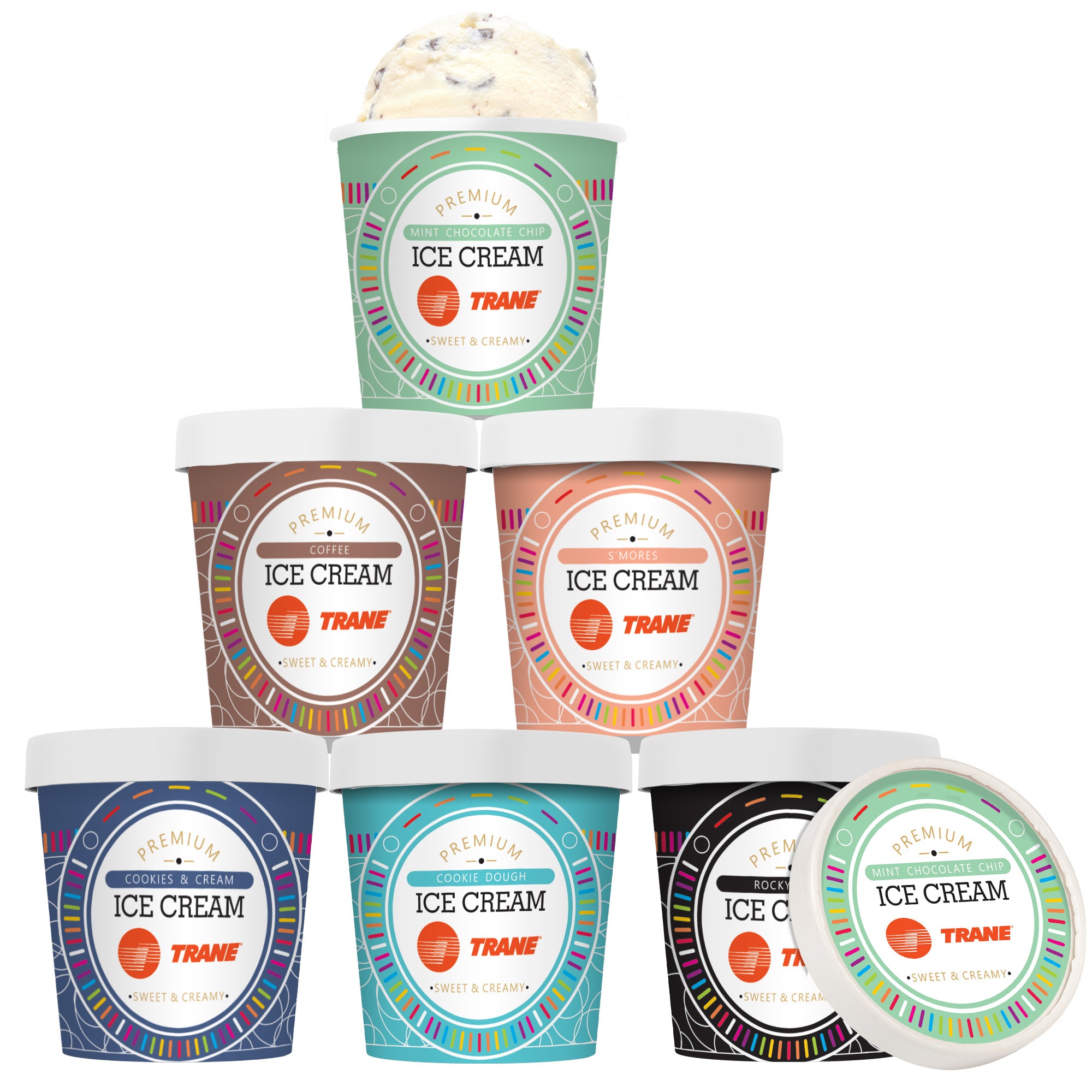 Handcrafted Ice Cream - 6 Pint Bundle