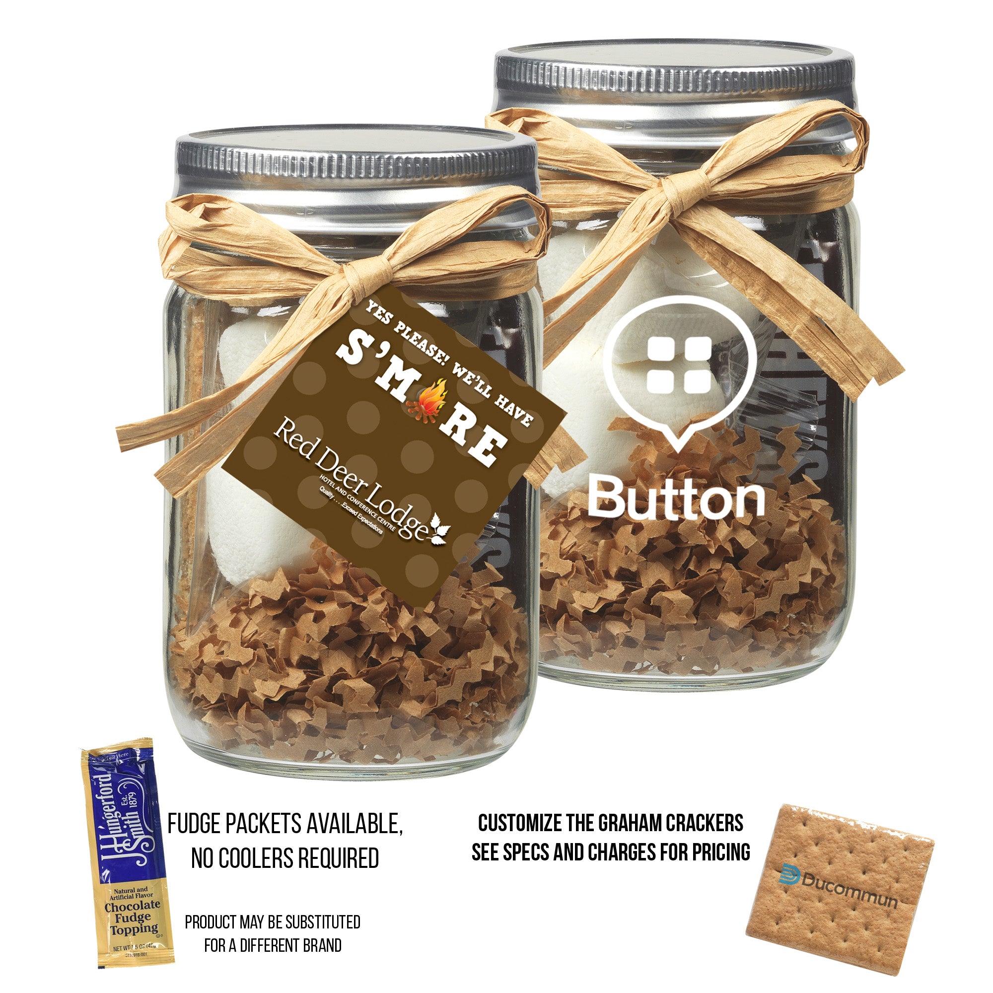 S'mores Kit in Mason Jar