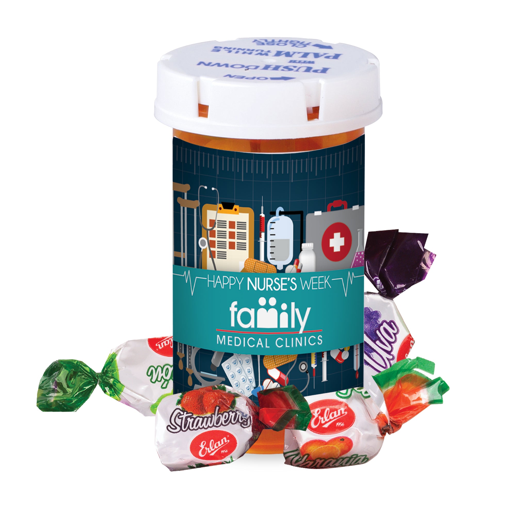 Nurse's Week Pill Bottle