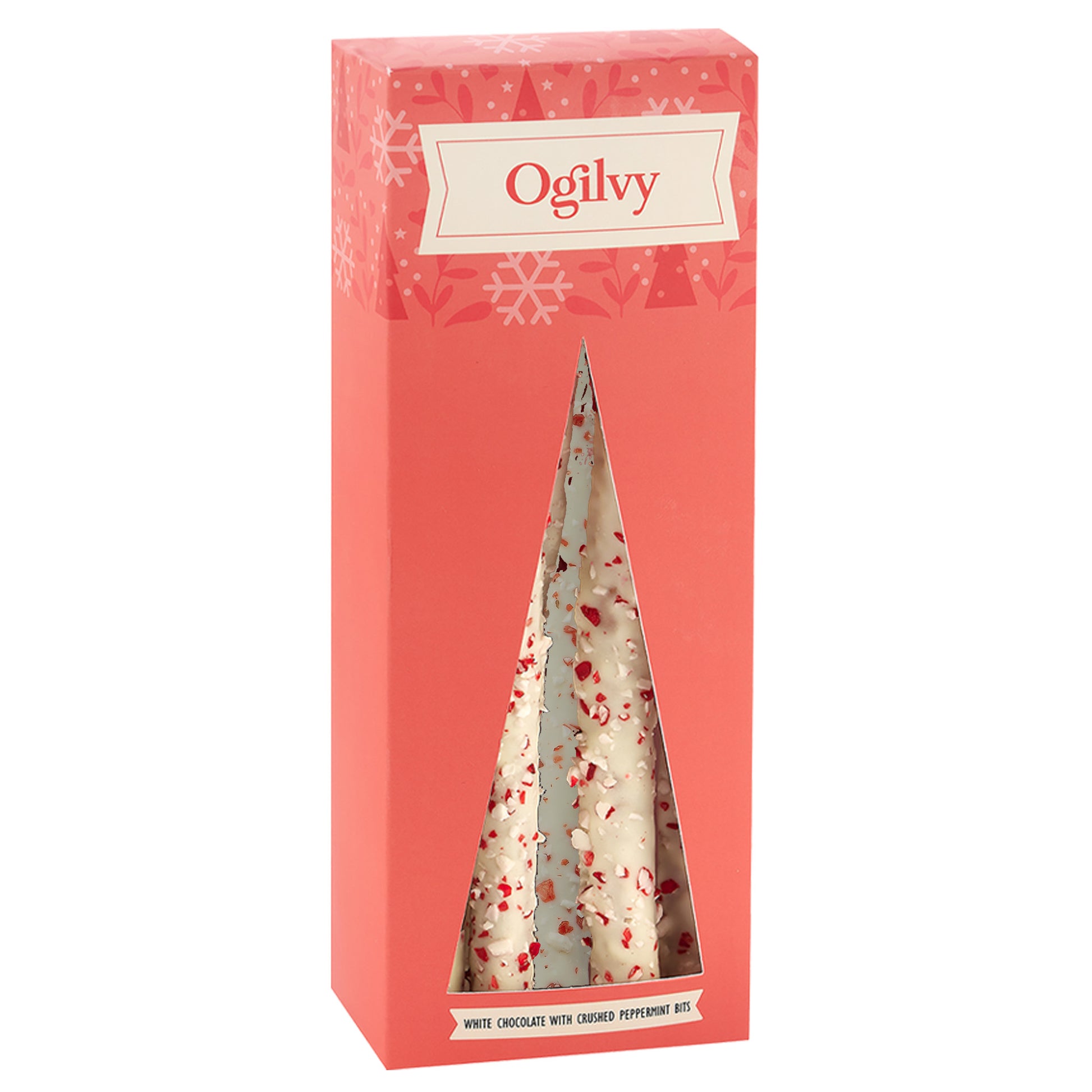 Chocolate Pretzel Rod Holiday Boxes